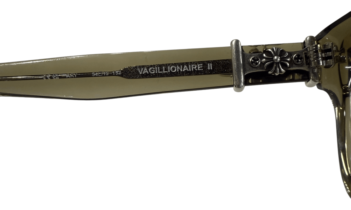 Chrome Hearts Vagillionaire II Smoke Glasses (PreOwned)