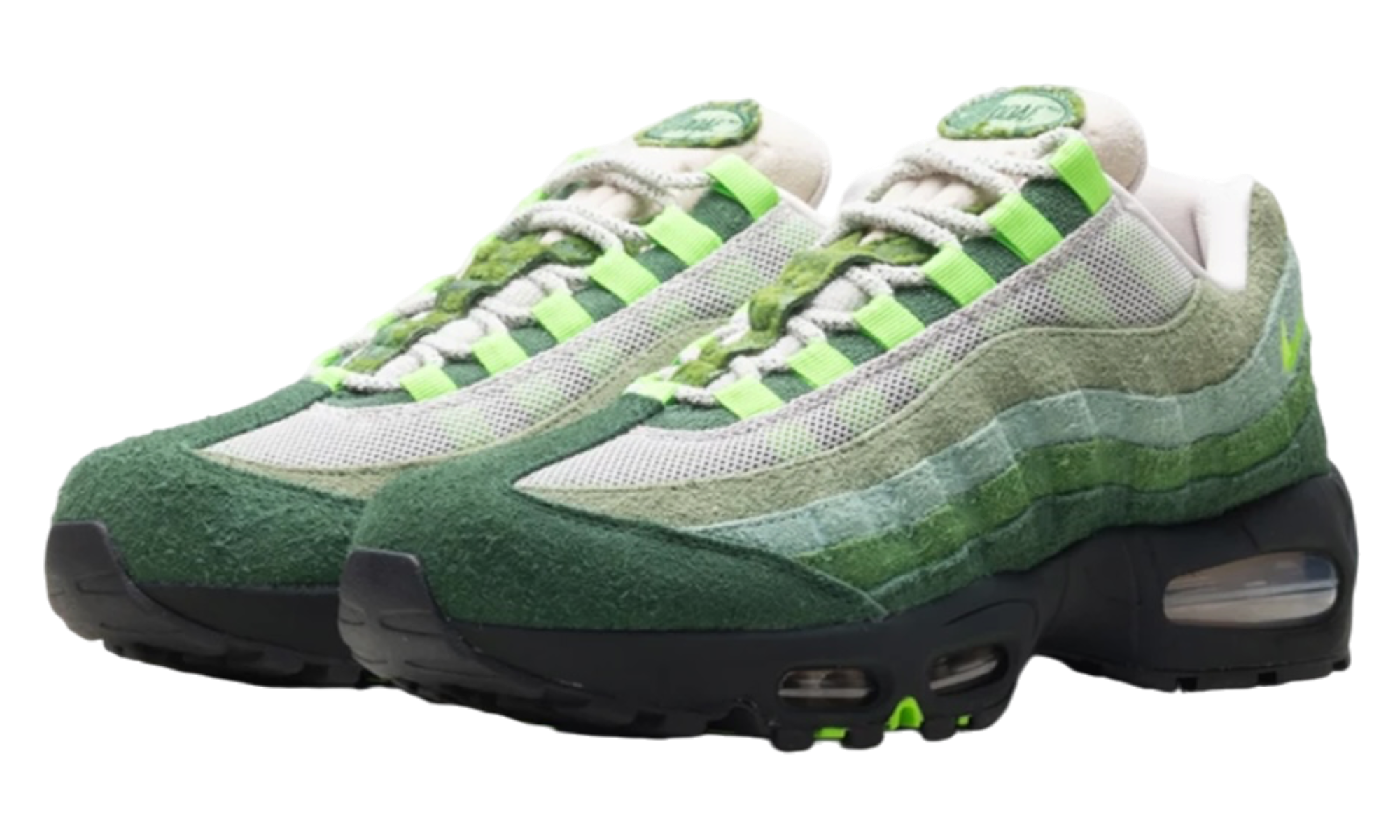 Nike Air Max 95 Big Bubble Ducks of a Feather Oregon Ducks The Woods
