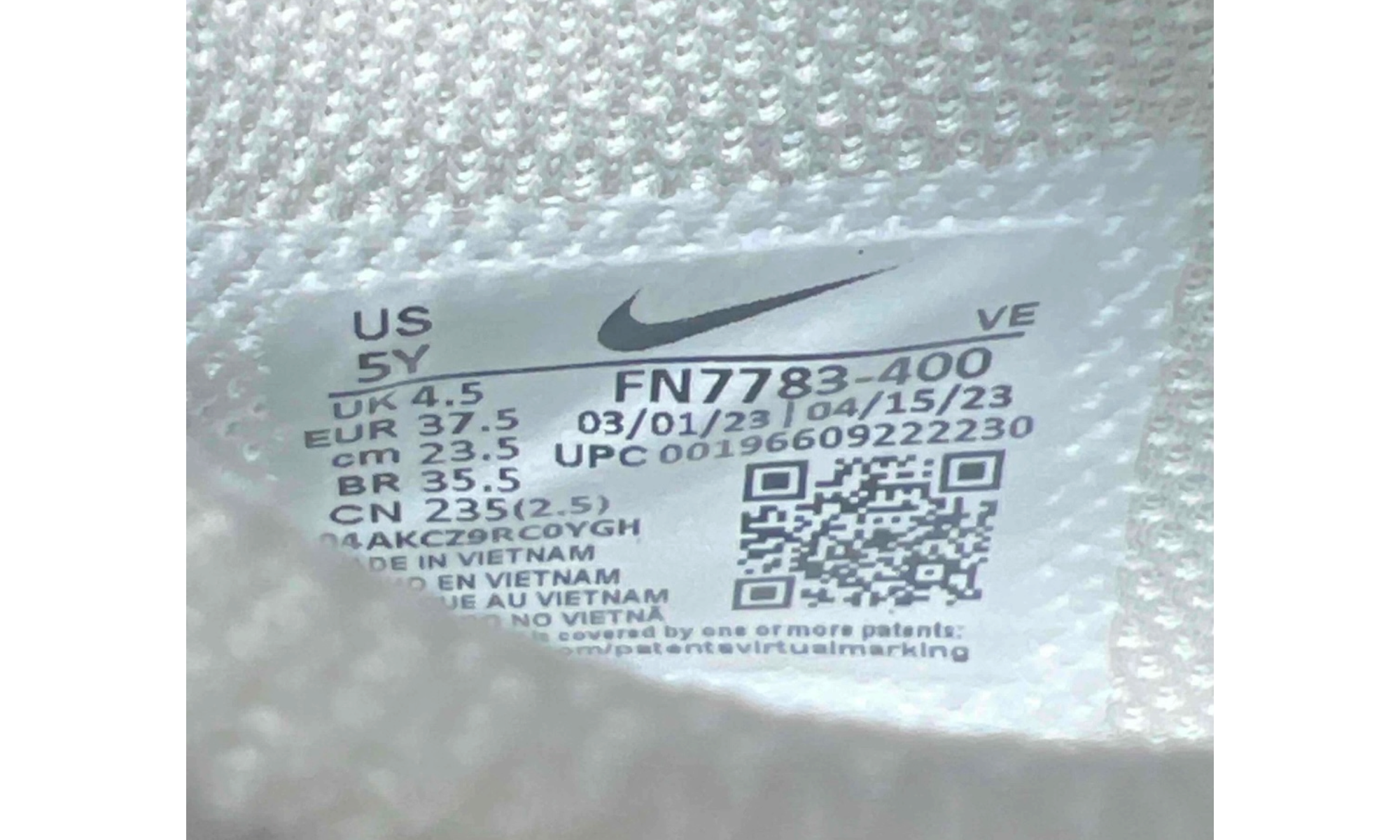 Nike Dunk Low Knicks (GS)(Preowned)(No Box)