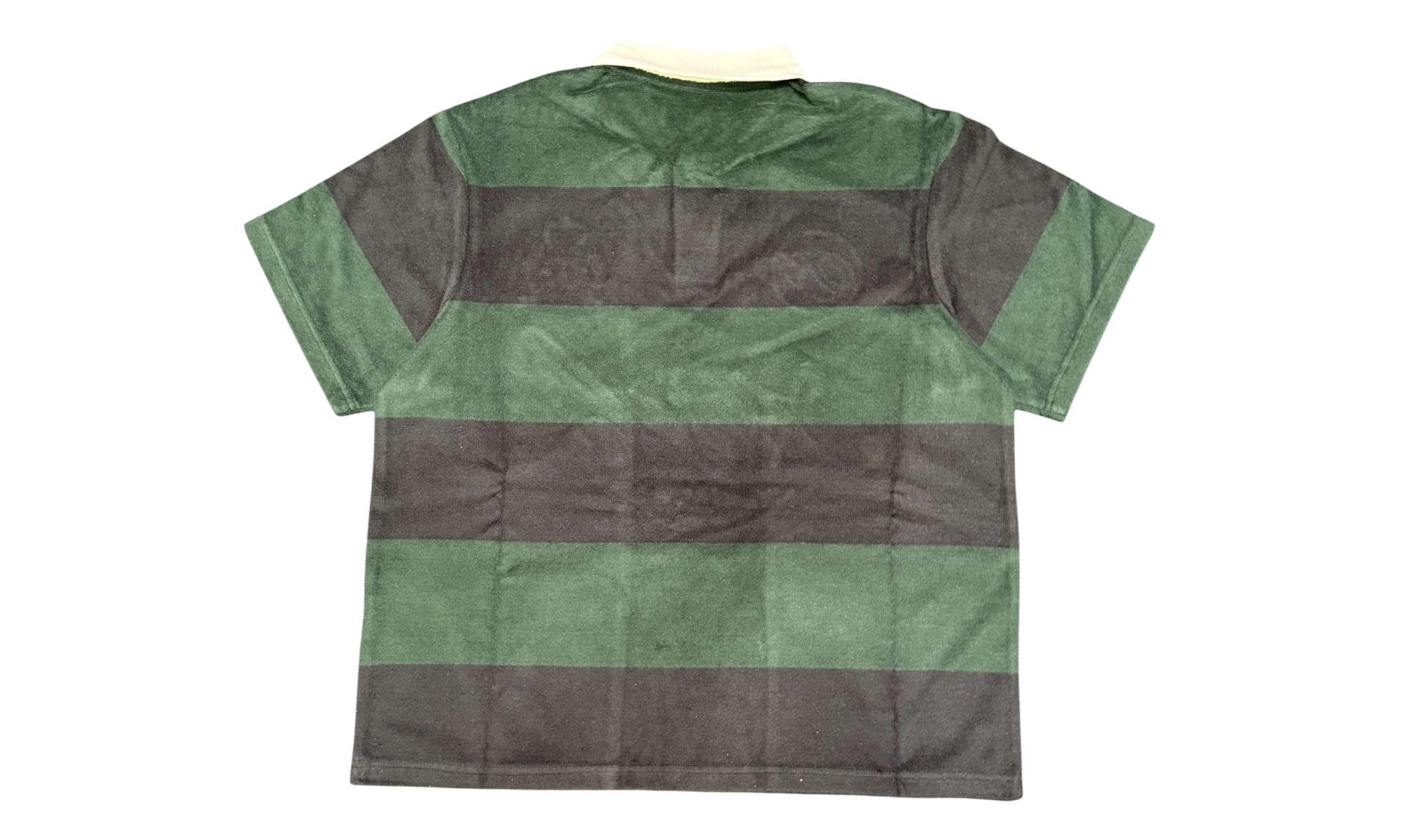 Kith Jacquard Towel Terry Ray Stadium Green Polo T-Shirt