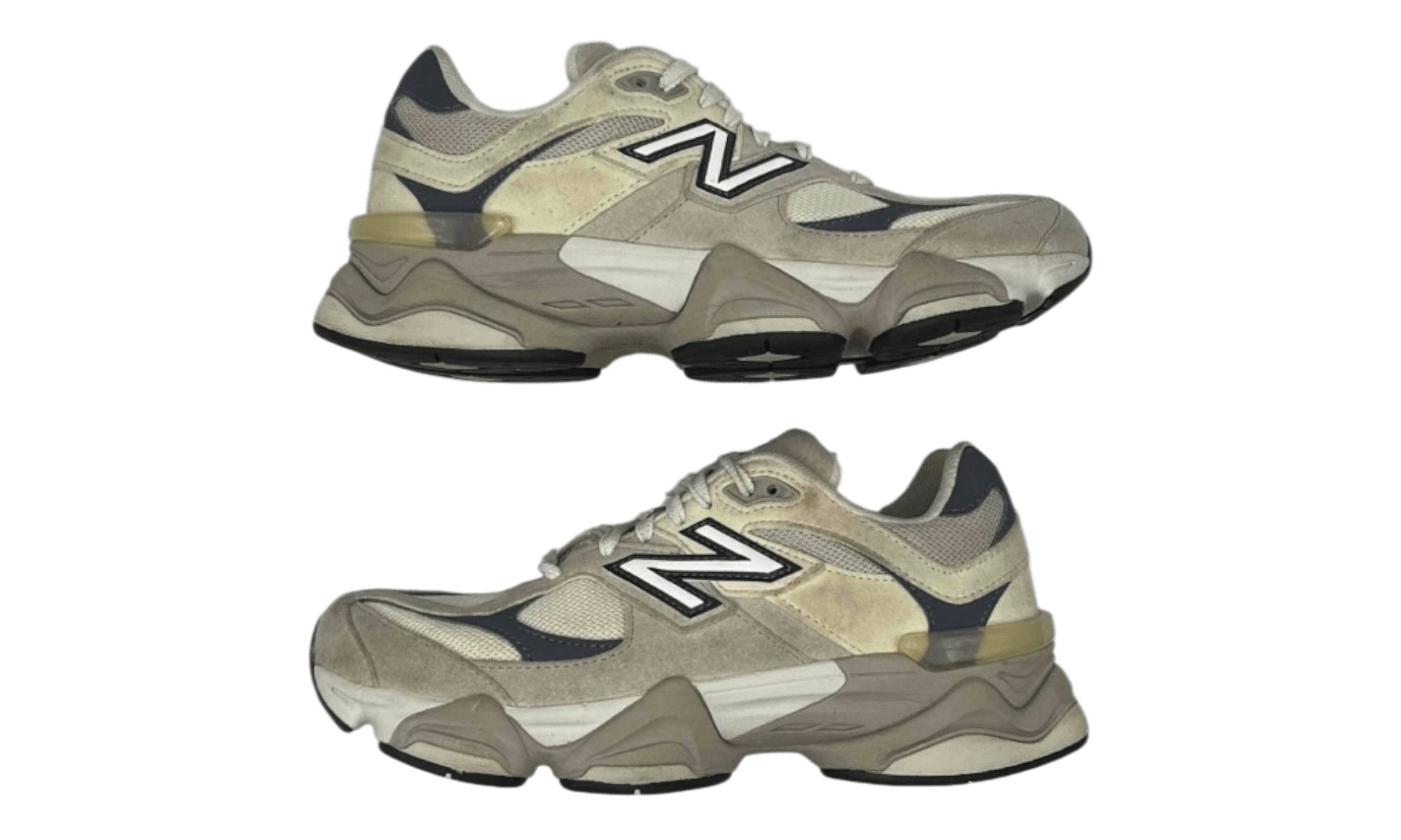 New Balance 9060 Moonrock Linen (GS) (PreOwned) (No Box)