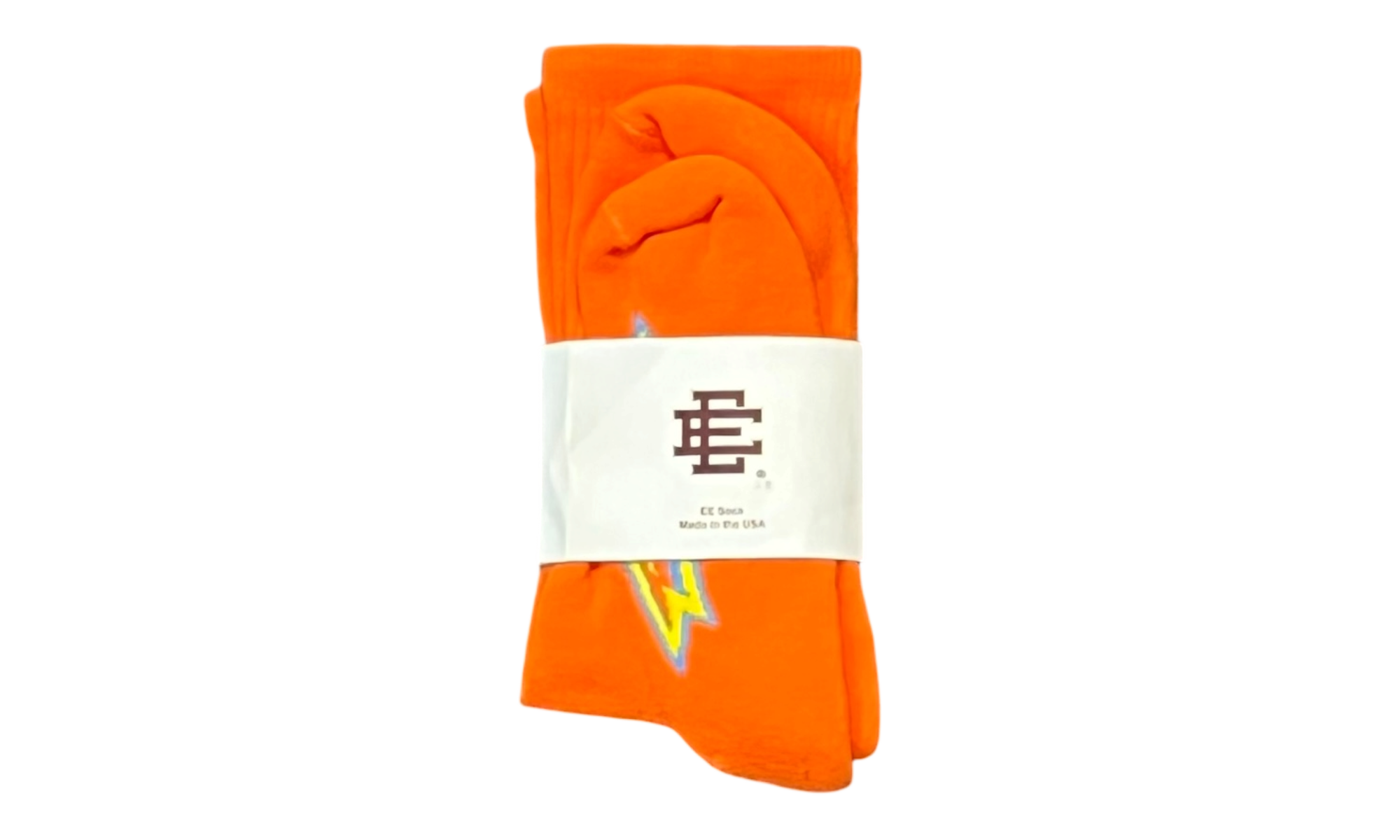 Eric Emanuel Orange Orange/Blue Sock