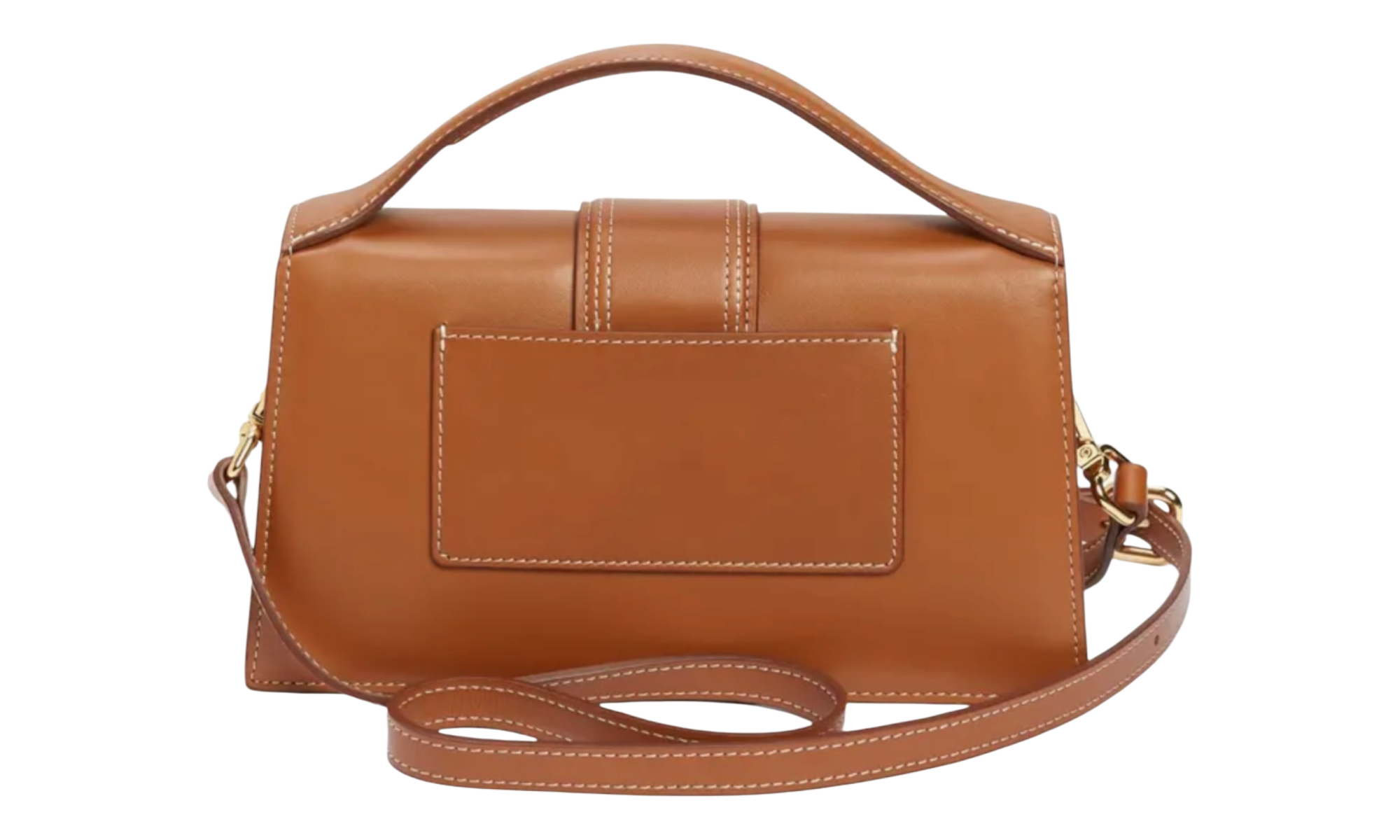 Jacquemus Le Grand Bambino Crossbody Strap Light Brown Handbag