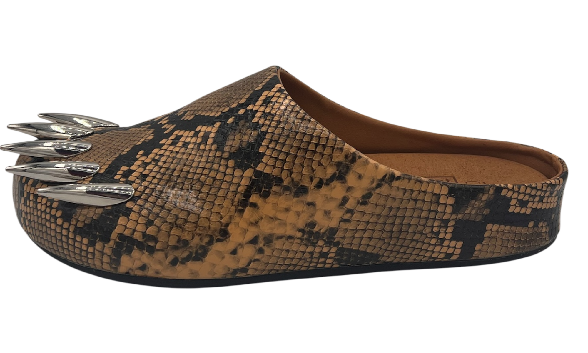 Bravest Studios Snake Claw Mule Tan
