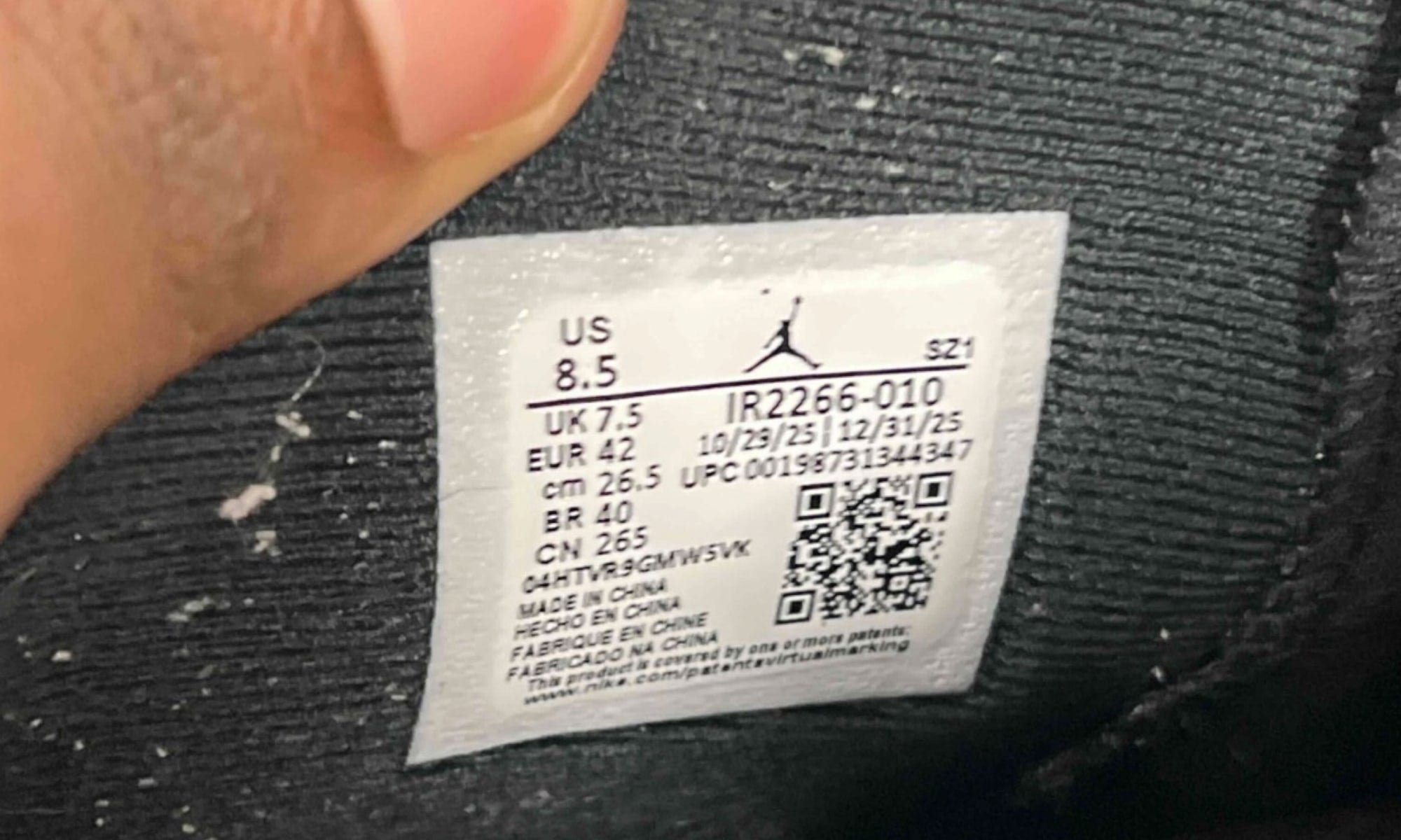Jordan 6 Retro Black Cat (PreOwned)