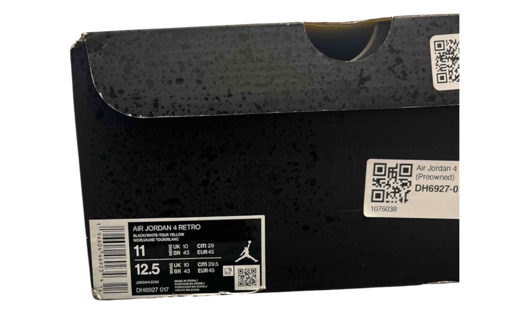 Air Jordan 4 Retro "Thunder" (2023) (Preowned)