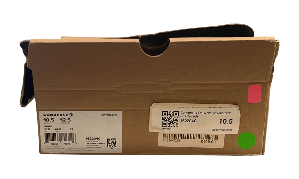 Converse x Off-White "Vulcanized" (PreOwned)
