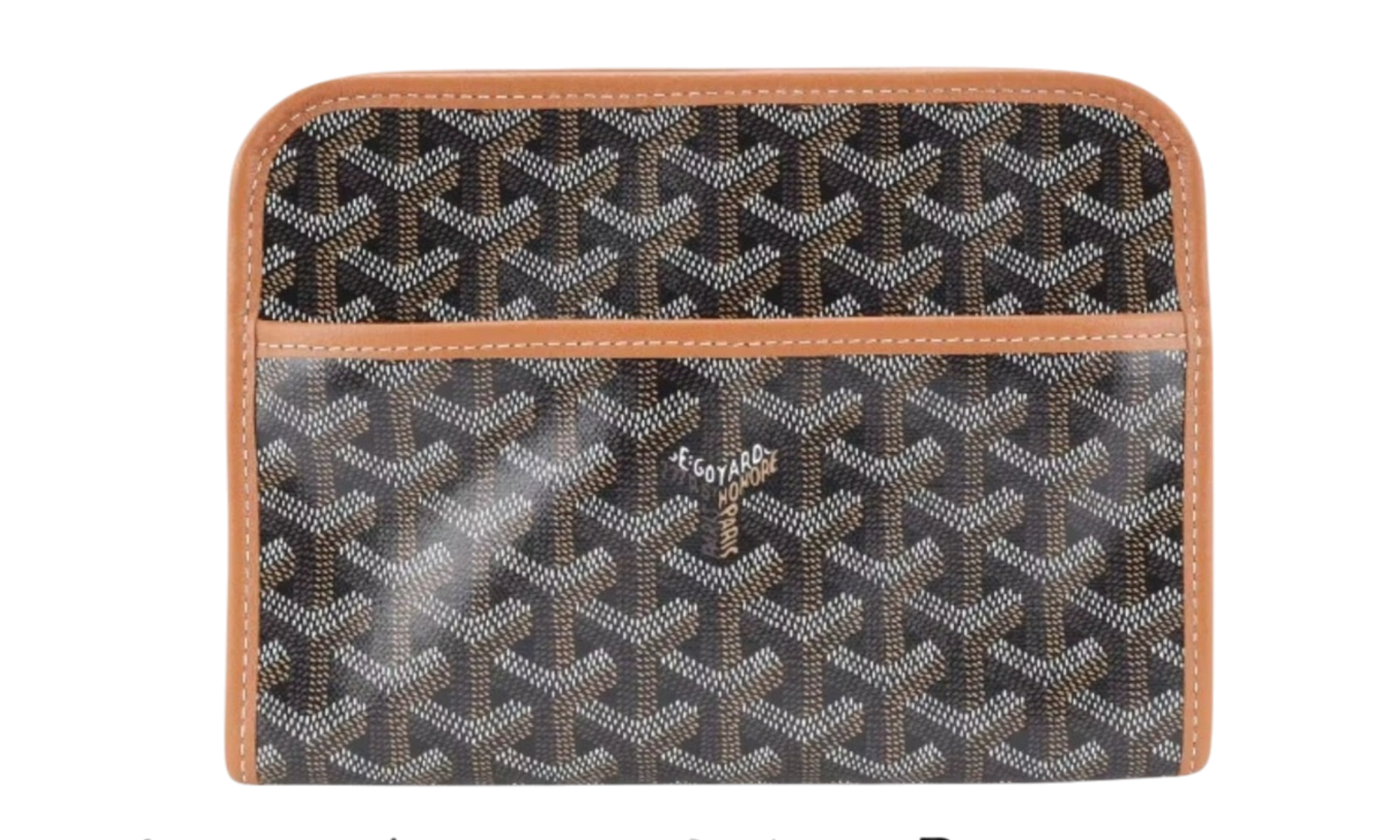 Goyard Jouvence PM Toiletry Black/Tan Bag