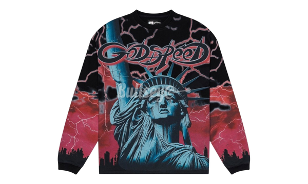Godspeed Red Voltage Black Longsleeve T-Shirt