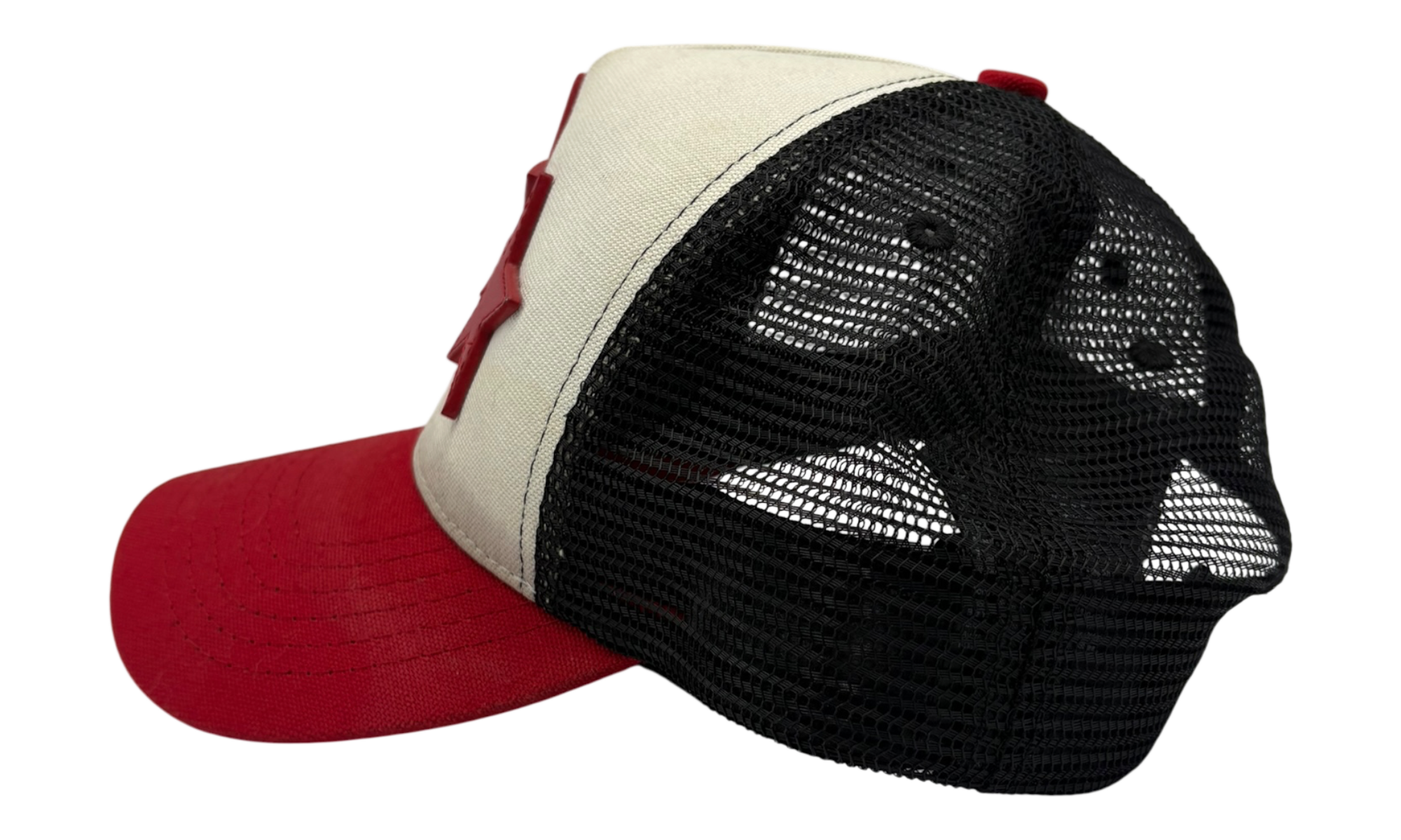 Amiri 3 Star Red/White Trucker Hat (PreOwned)