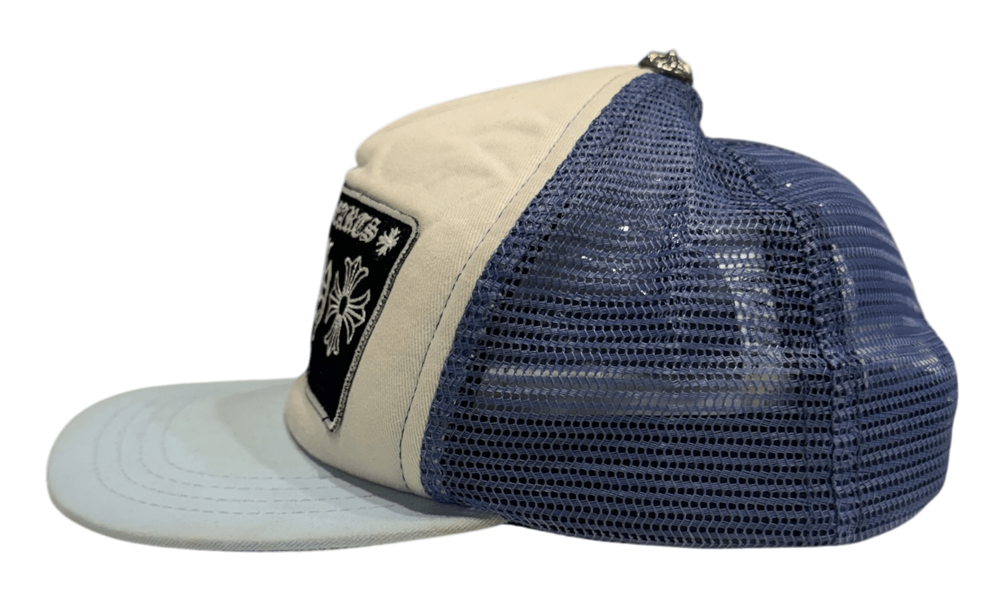Chrome Hearts Miami Exclusive Blue Trucker Hat (PreOwned)