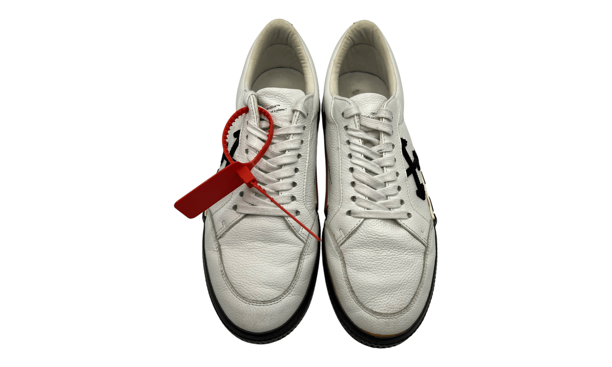 OFF-WHITE Vulc Low White Leather FW19 (PreOwned)
