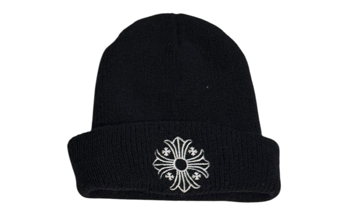 Chrome Hearts Cross Fuck You Black Beanie 