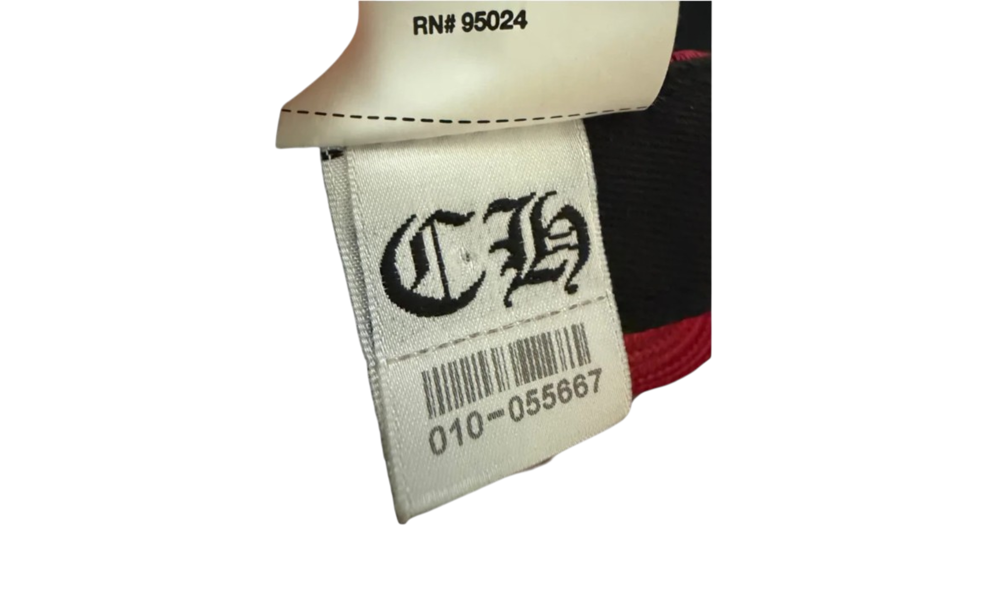 Chrome Hearts CH Hollywood Trucker Hat Red/White