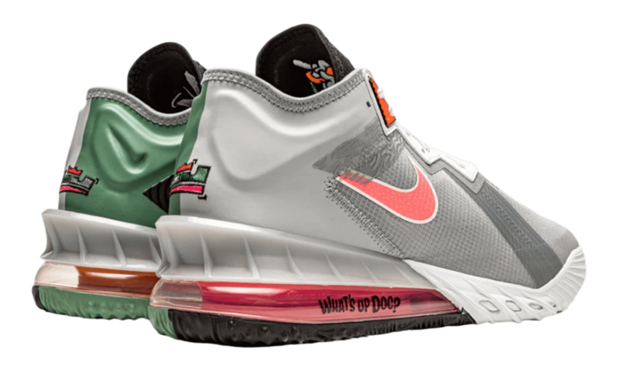 Nike LeBron 18 Low Bugs vs Marvin Space Jam