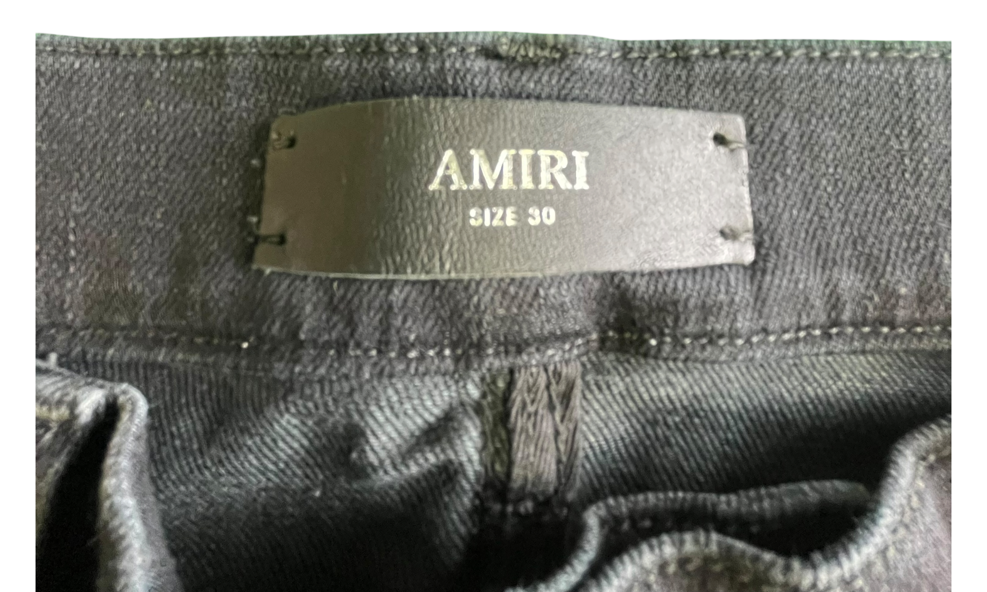 Amiri dragon-emboidered Black Jeans (PreOwned)