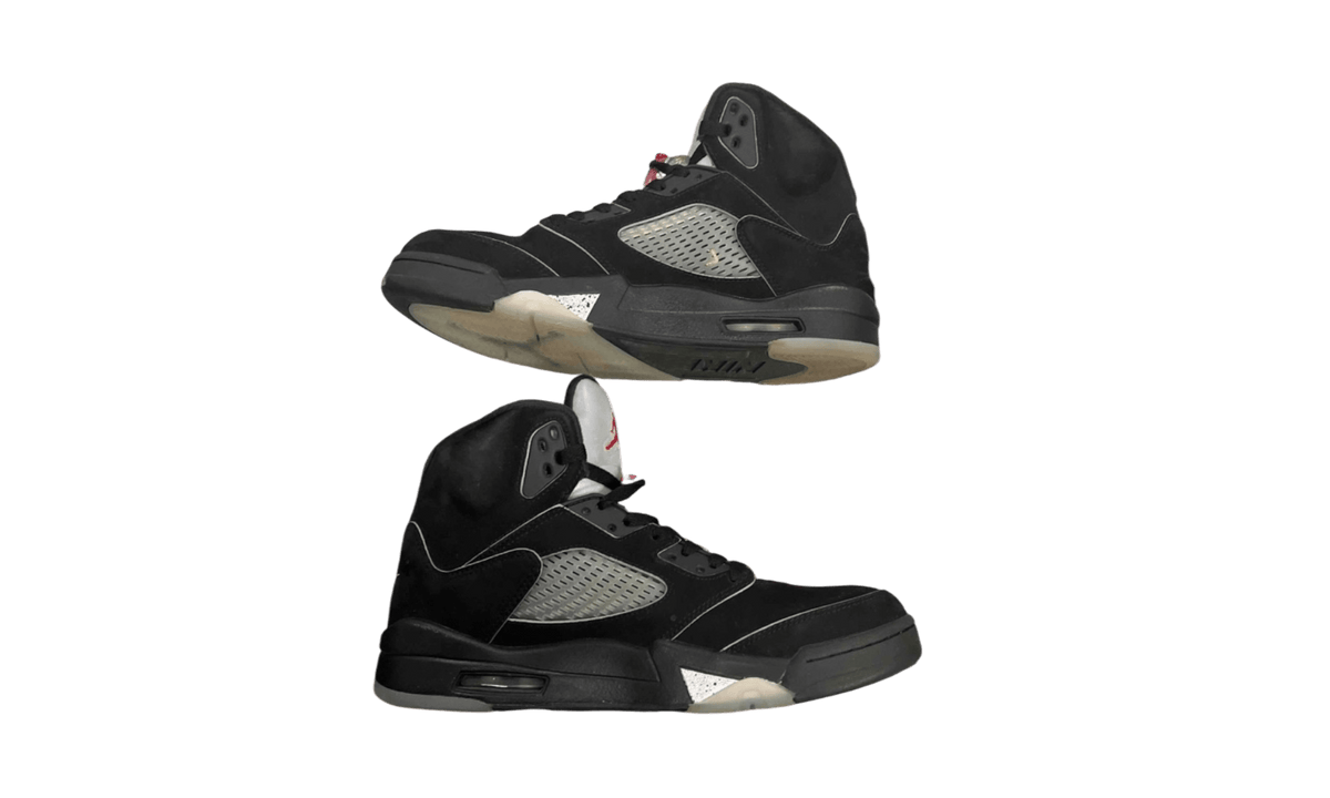 Air Jordan 5 Retro OG Black Metallic Reimagined (PreOwned) (No Box) (No White Laces)