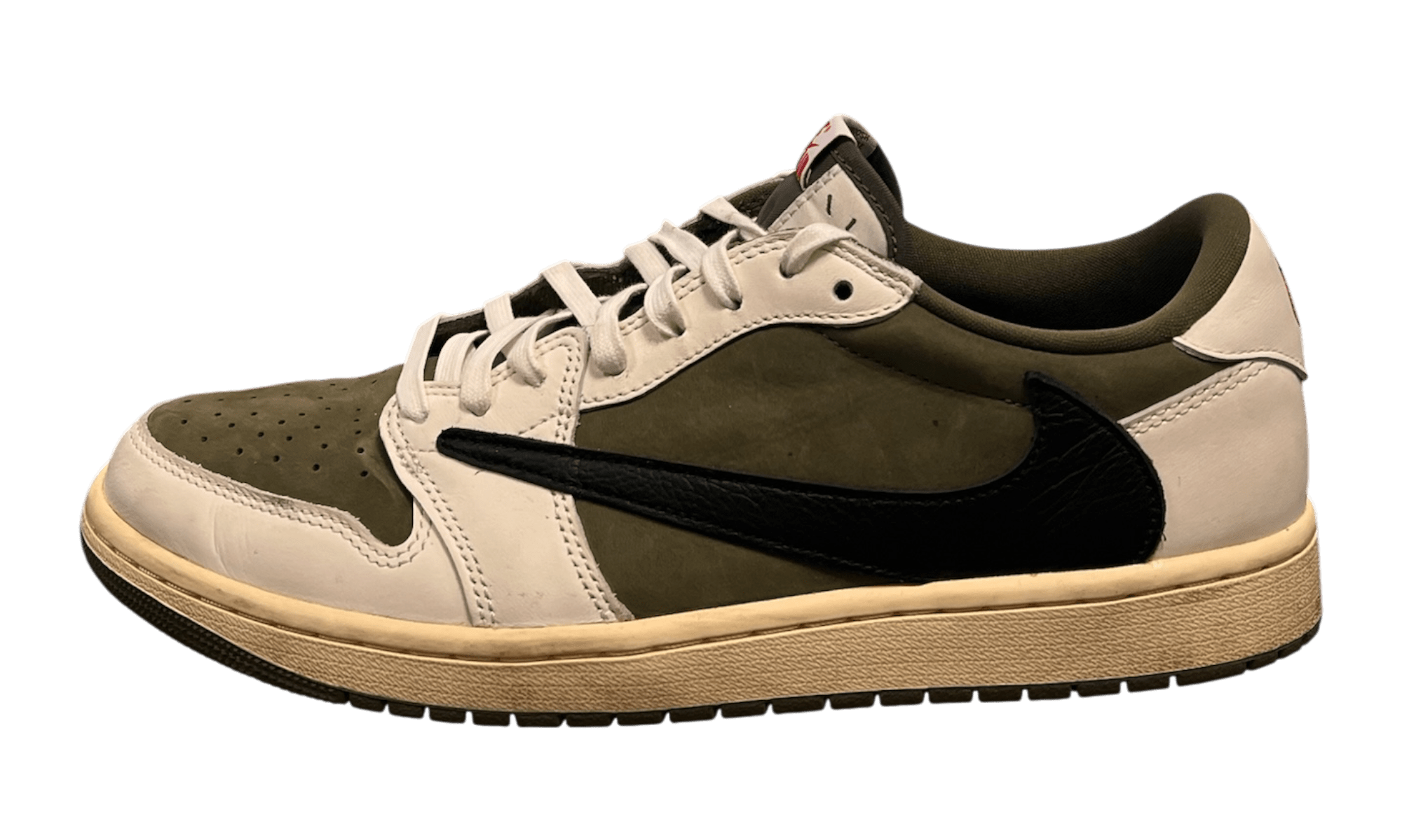 Air Jordan 1 Retro Low OG SP "Travis Scott Medium Olive"(PreOwned)