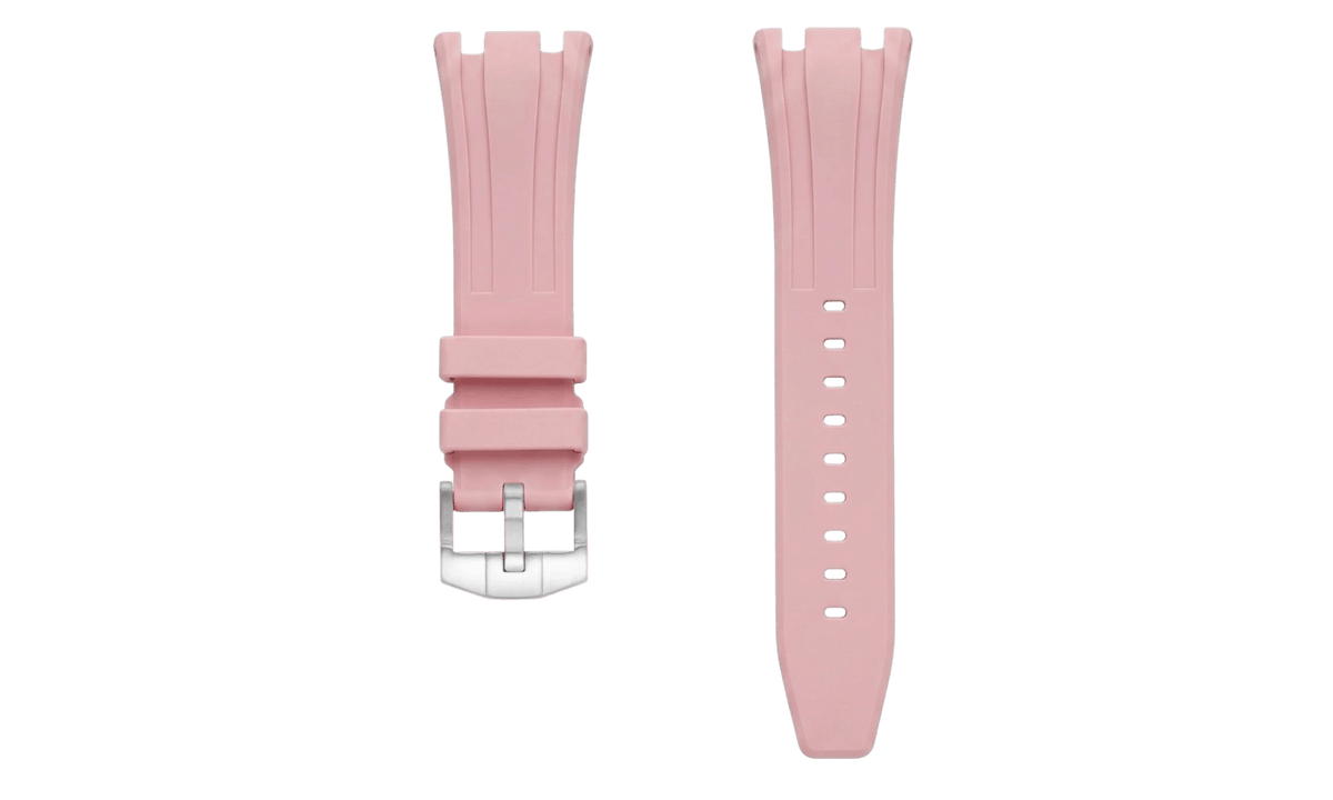 Swatch x Audemars Piguet AP Bioceramic Royal Pop Otto Rosso Pink Rubber Strap & Pink Case