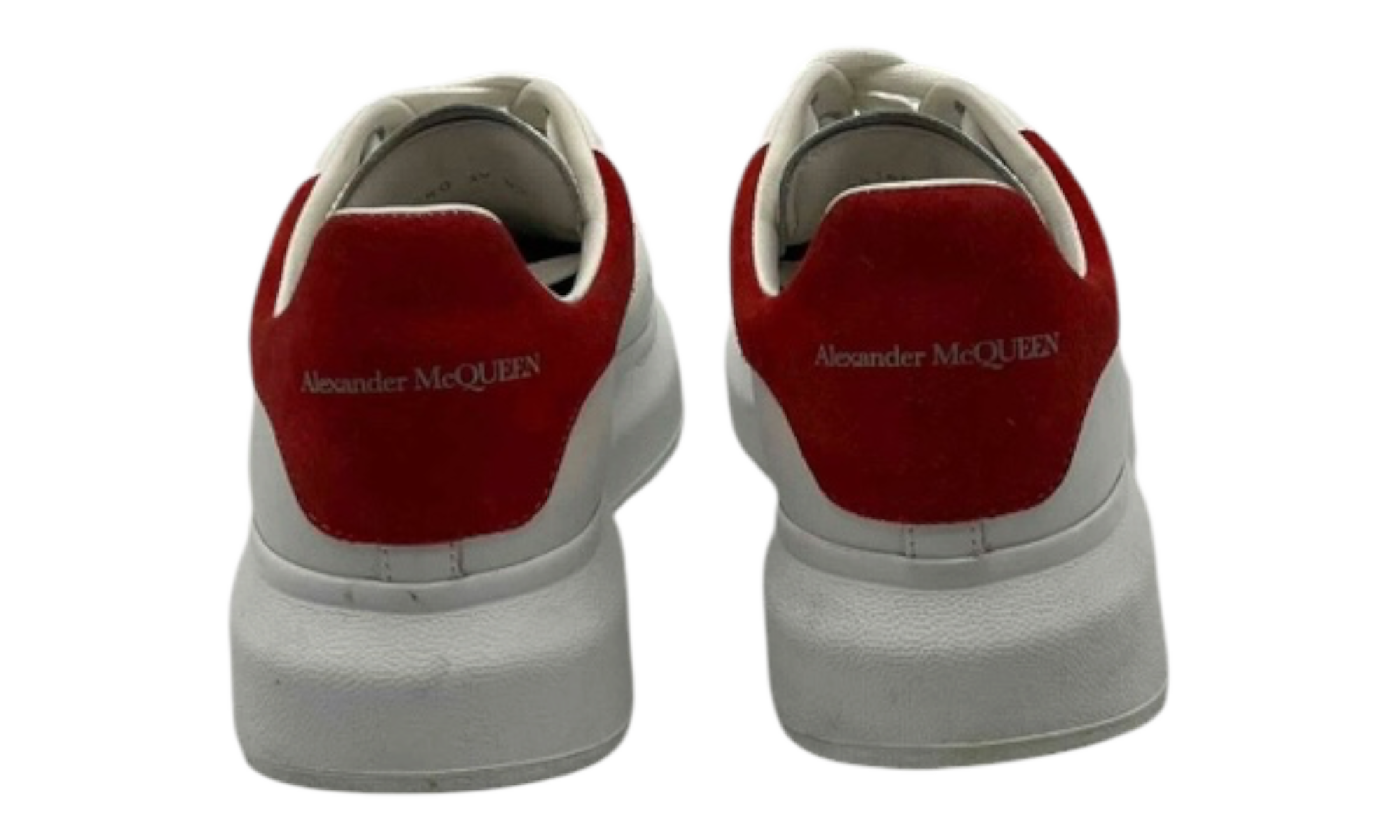 Alexander McQueen Oversized White Lust Red (PreOwned)