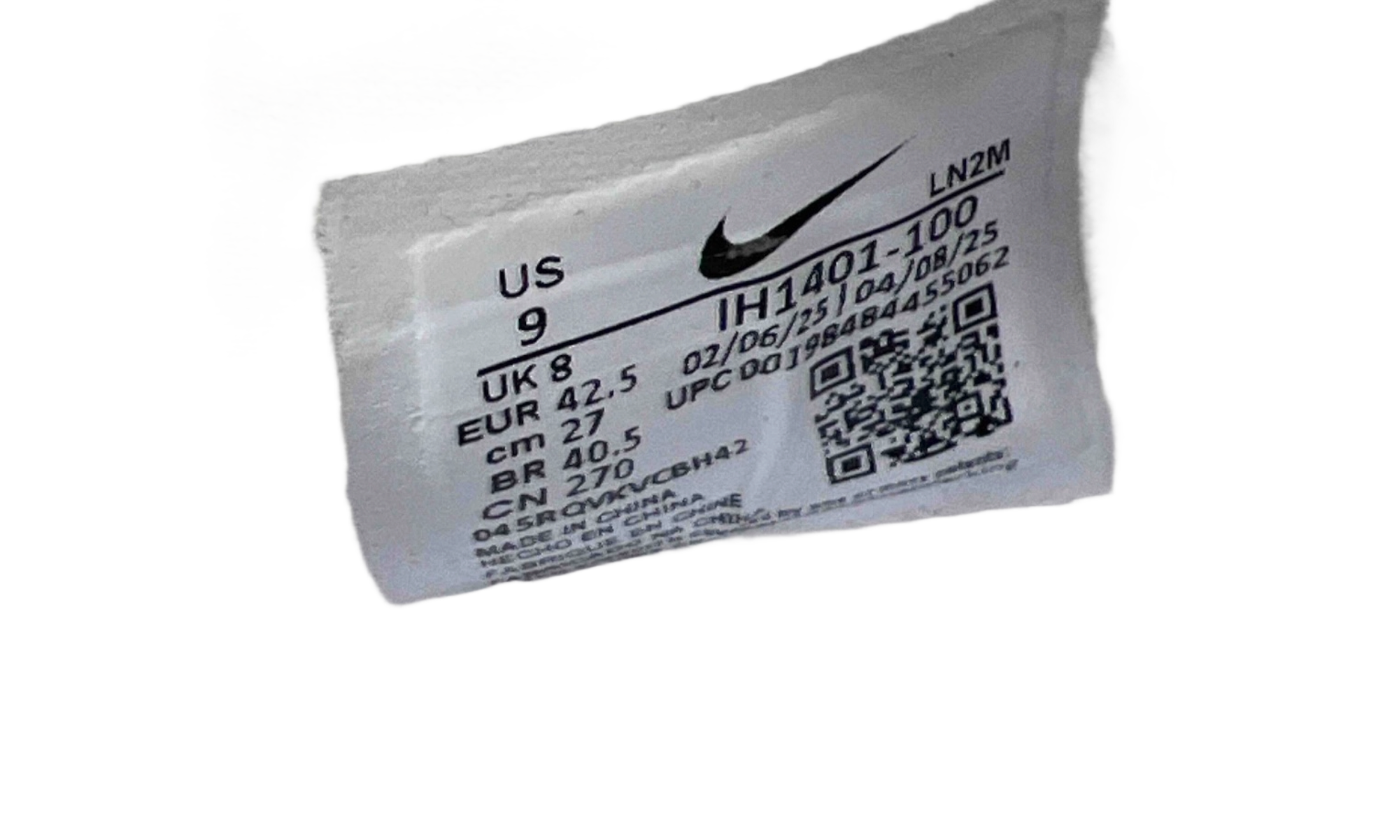 Nike Kobe 9 Elite Low EM Protro White Court Purple (No Box)