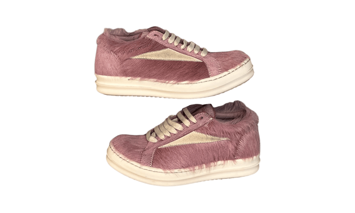 Rick Owens "Dusty Pink" Pelliccia  Vintage Low (PreOwned)