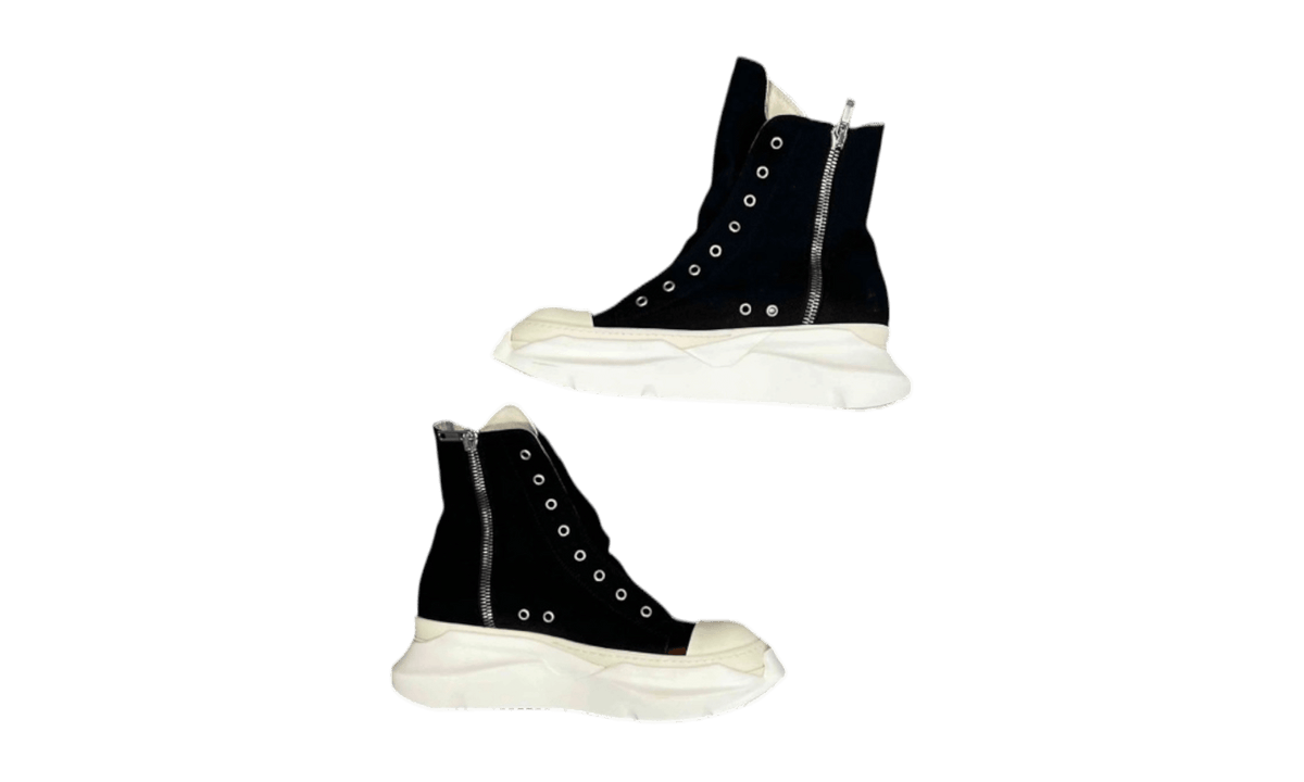 Rick Owens DRKSHDW Abstract High Top Embroidered Pentagram Black (PreOwned)