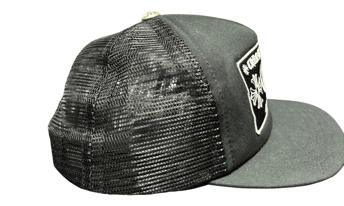 Chrome Hearts Honolulu Exclusive CH Trucker Hat Black/black