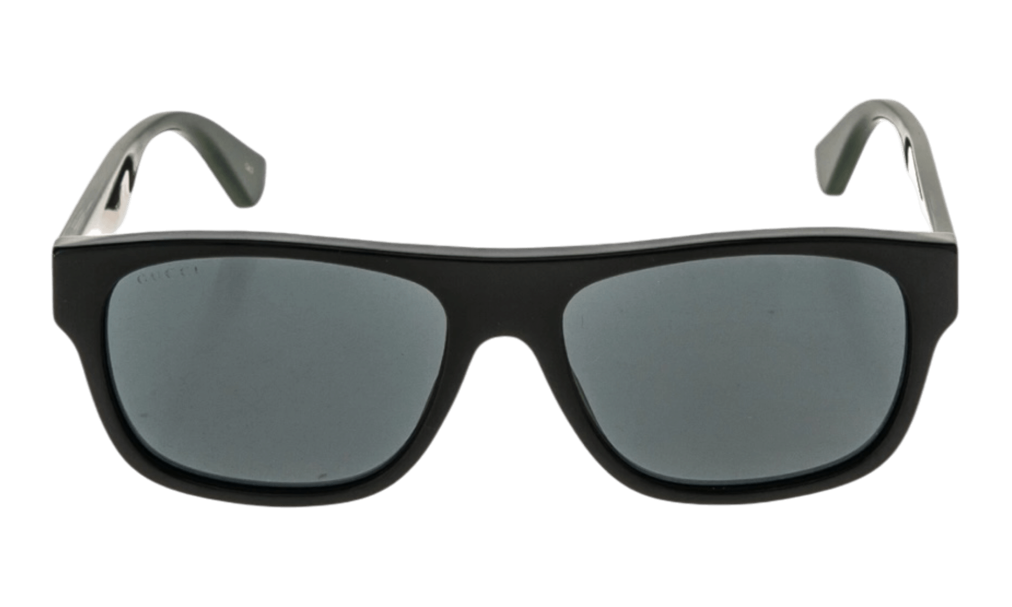 Gucci Rectangle Frame Sunglasses Black/Green (GG0926S-006-FR)