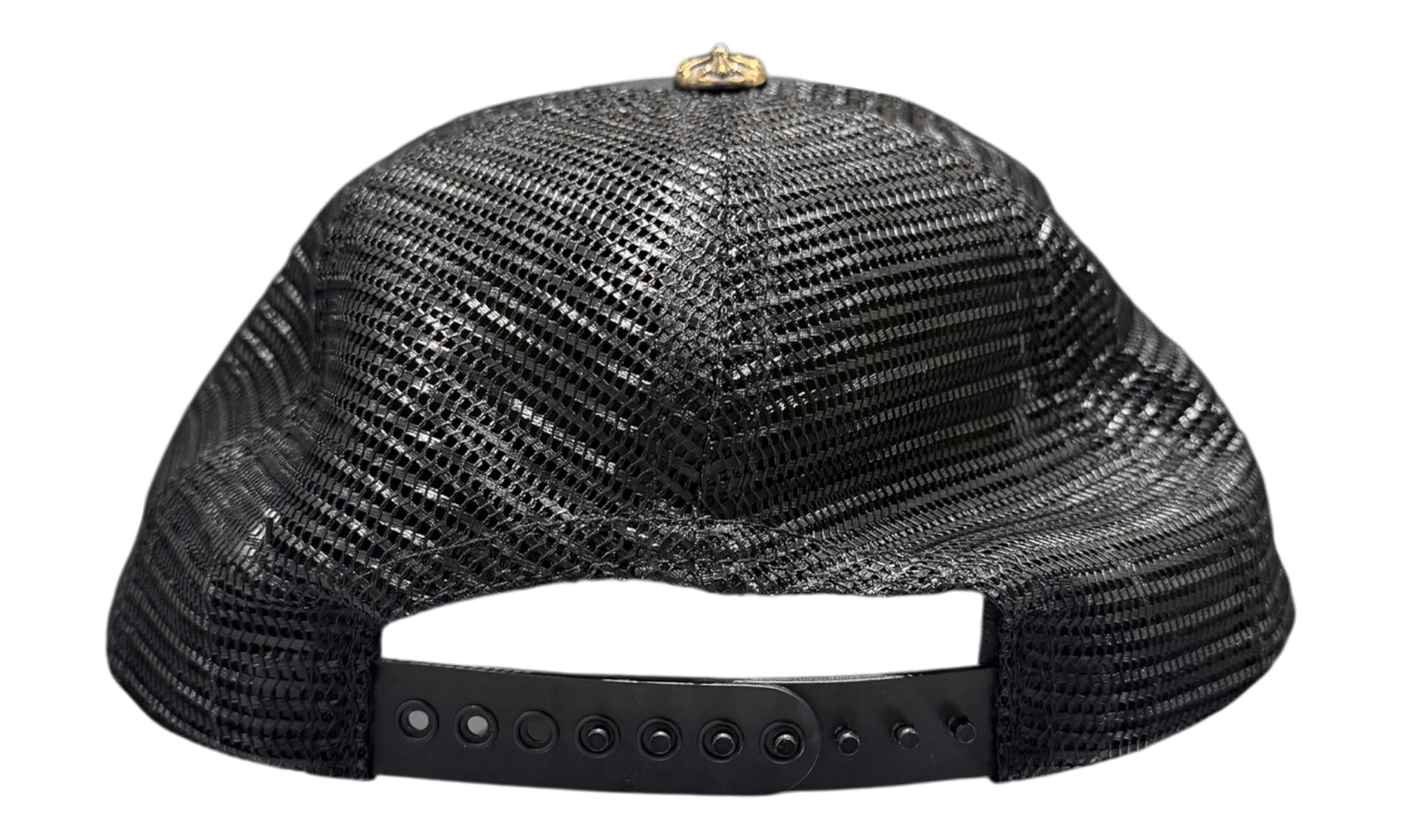 Chrome Hearts CH Hollywood Trucker Hat Black/Black