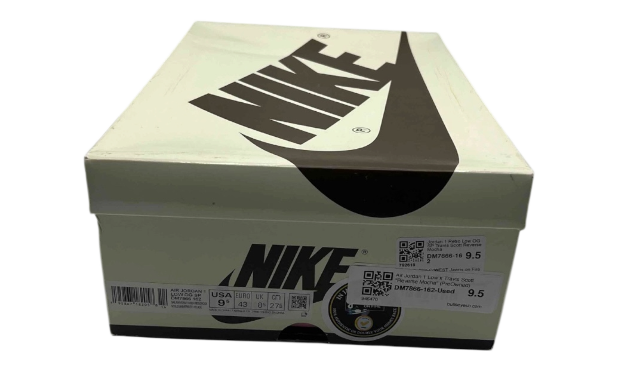 Air Jordan 1 Low x Travis Scott "Reverse Mocha" (PreOwned)