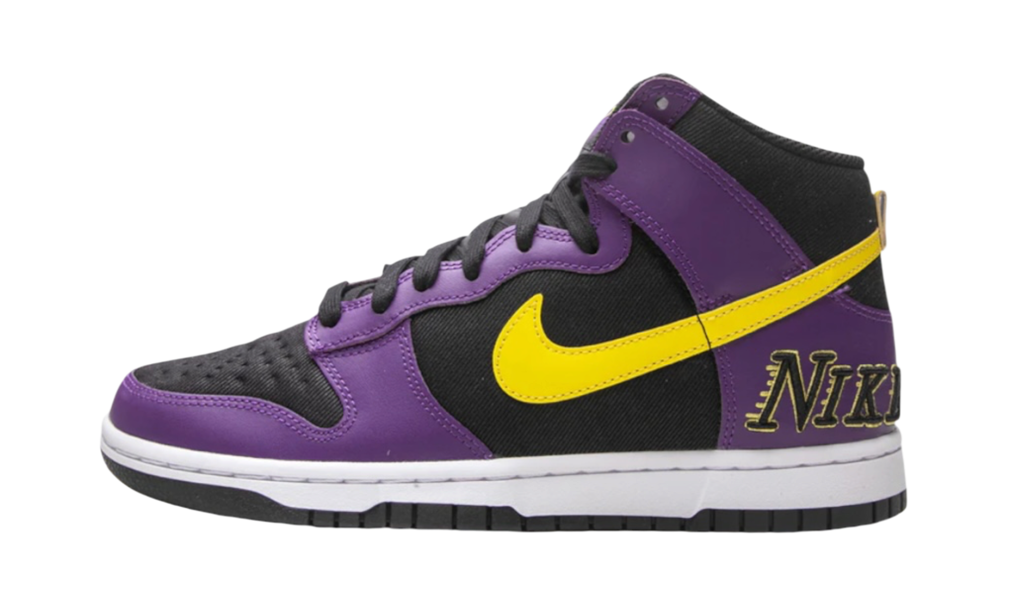 Nike Dunk High EMB Lakers