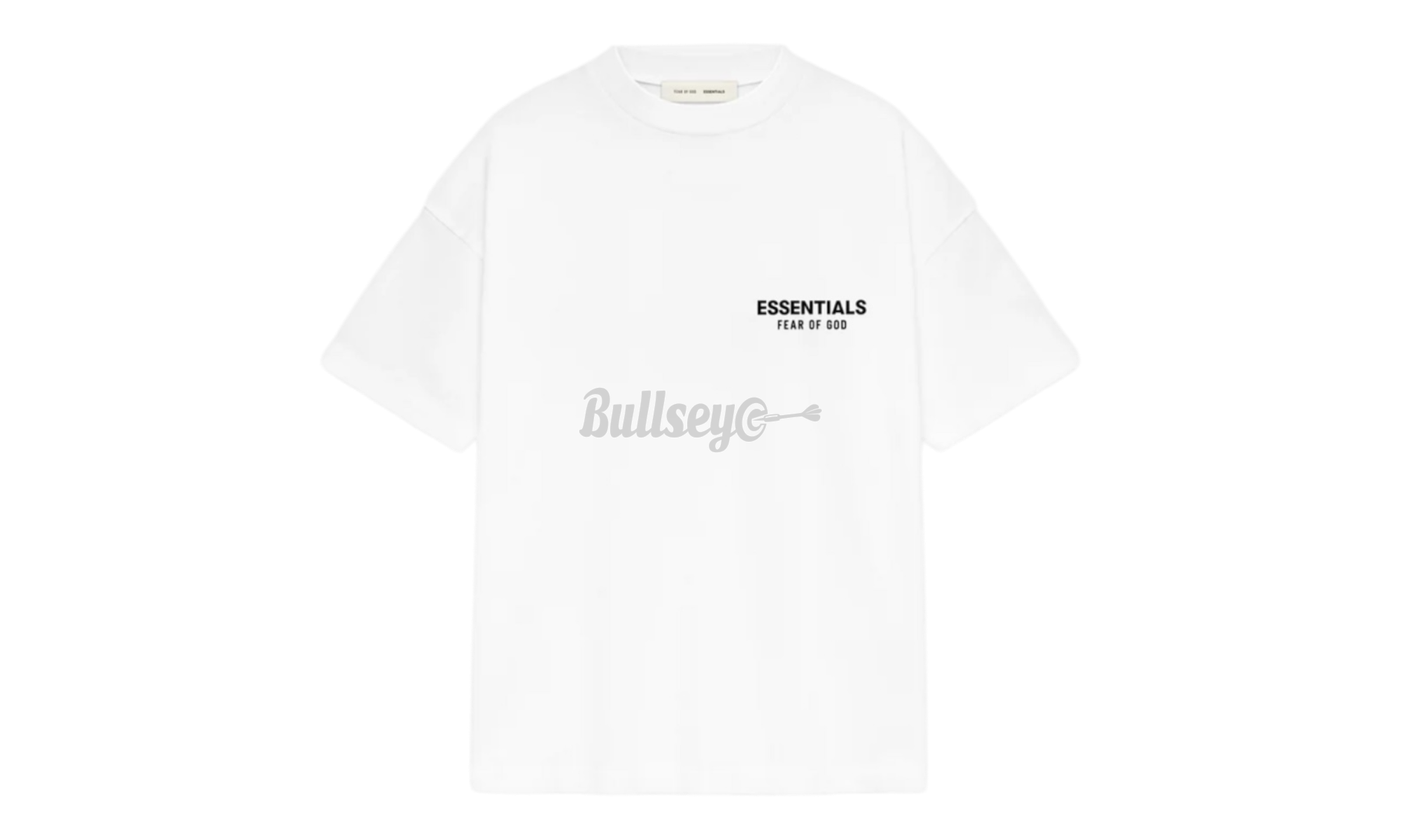 Fear of God Essentials Jersey Crewneck Bright White T-Shirt (FW24)