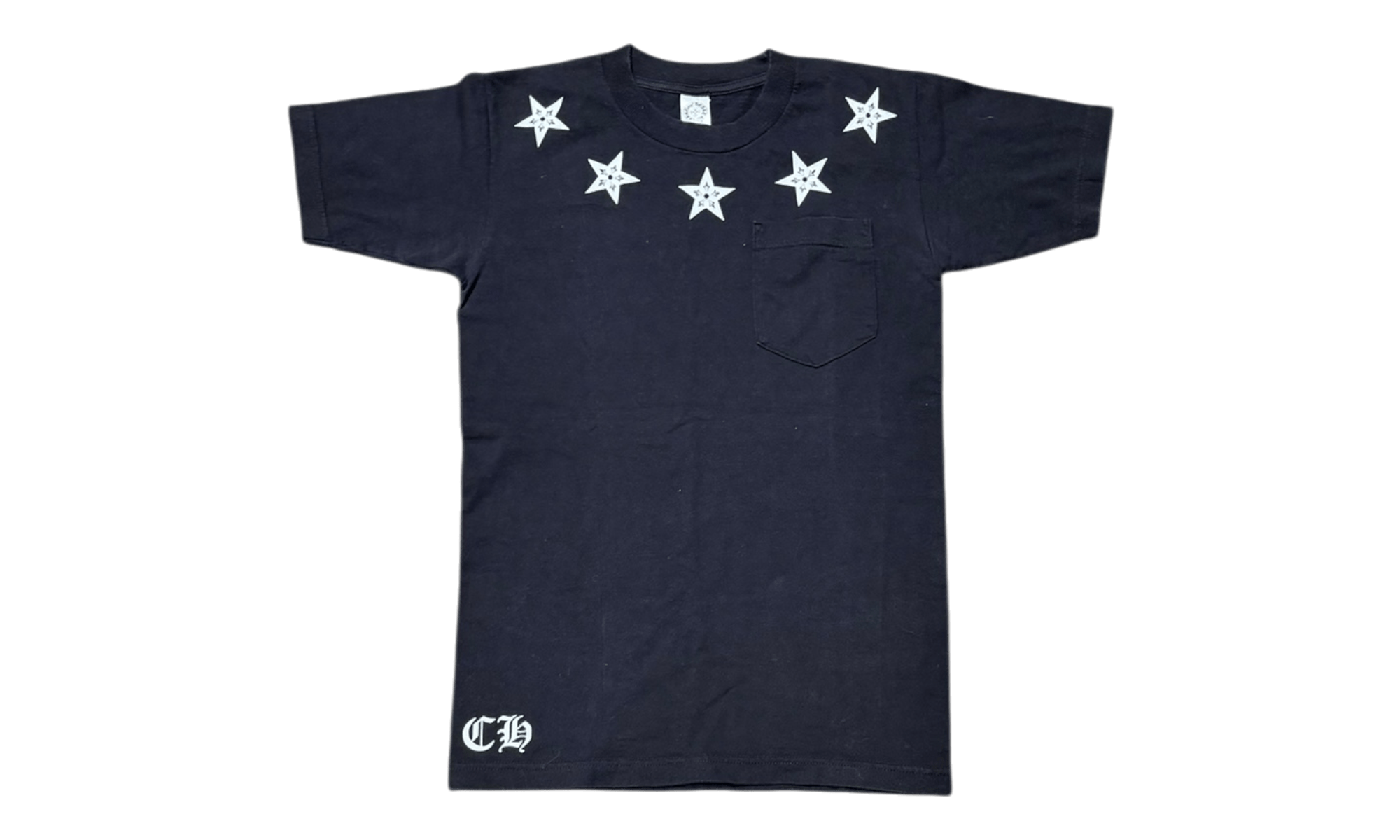 Chrome Hearts Stars Vintage Black T-Shirt (PreOwned)