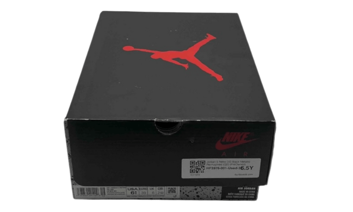 Jordan 5 Retro OG Black Metallic Reimagined (GS) (PreOwned)