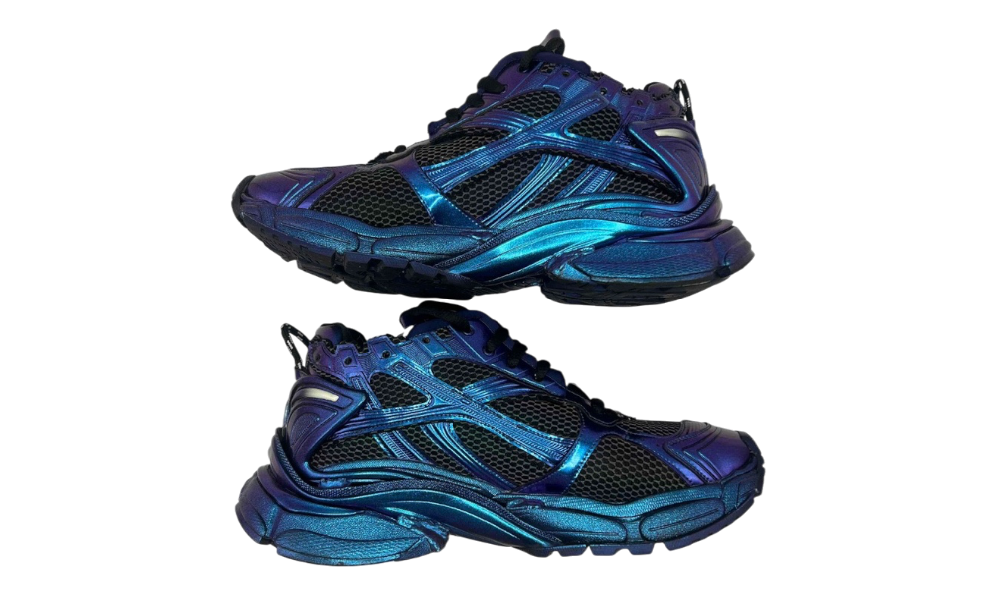 Balenciaga Runner Iridescent Blue (PreOwned) (No Box)