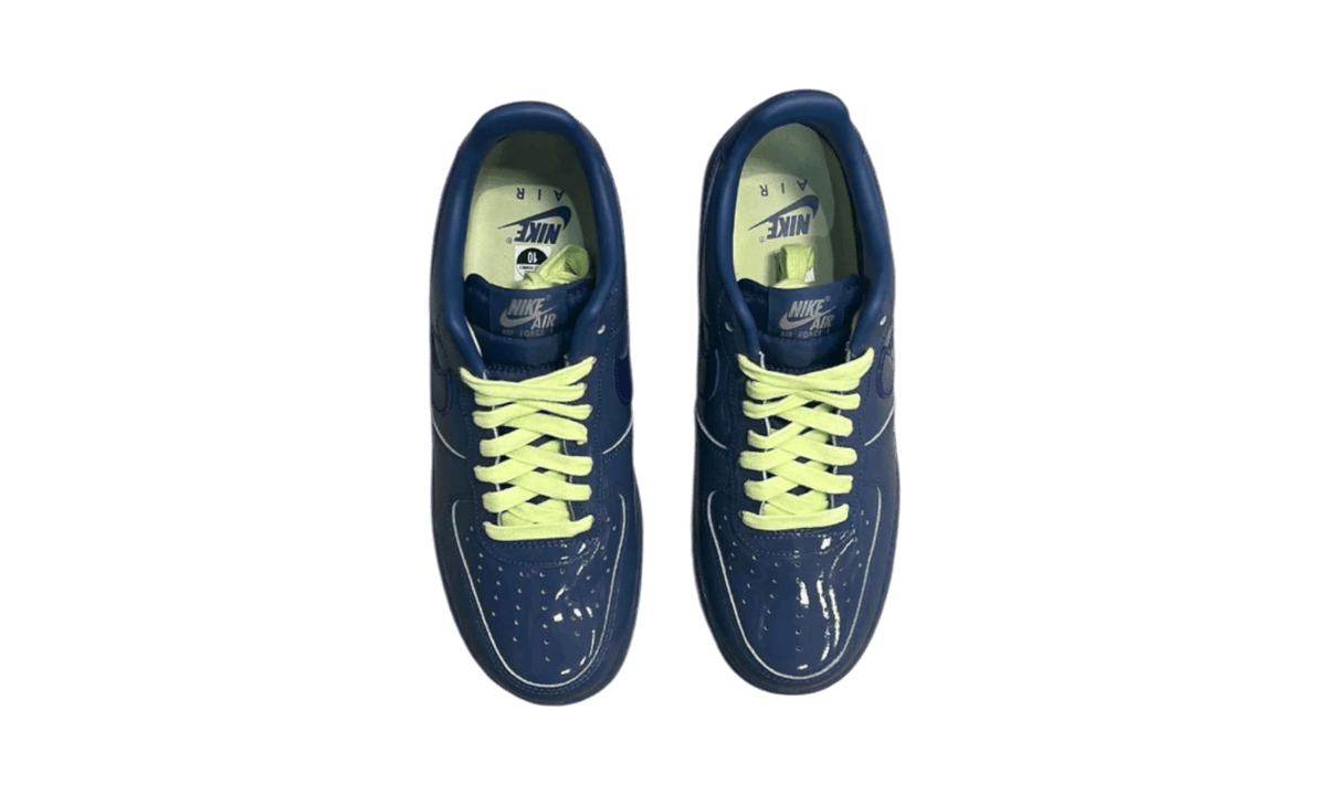 Nike Air Force 1 Low Patent Leather Mystic Navy Grape Ice (PreOwned) (No Box)