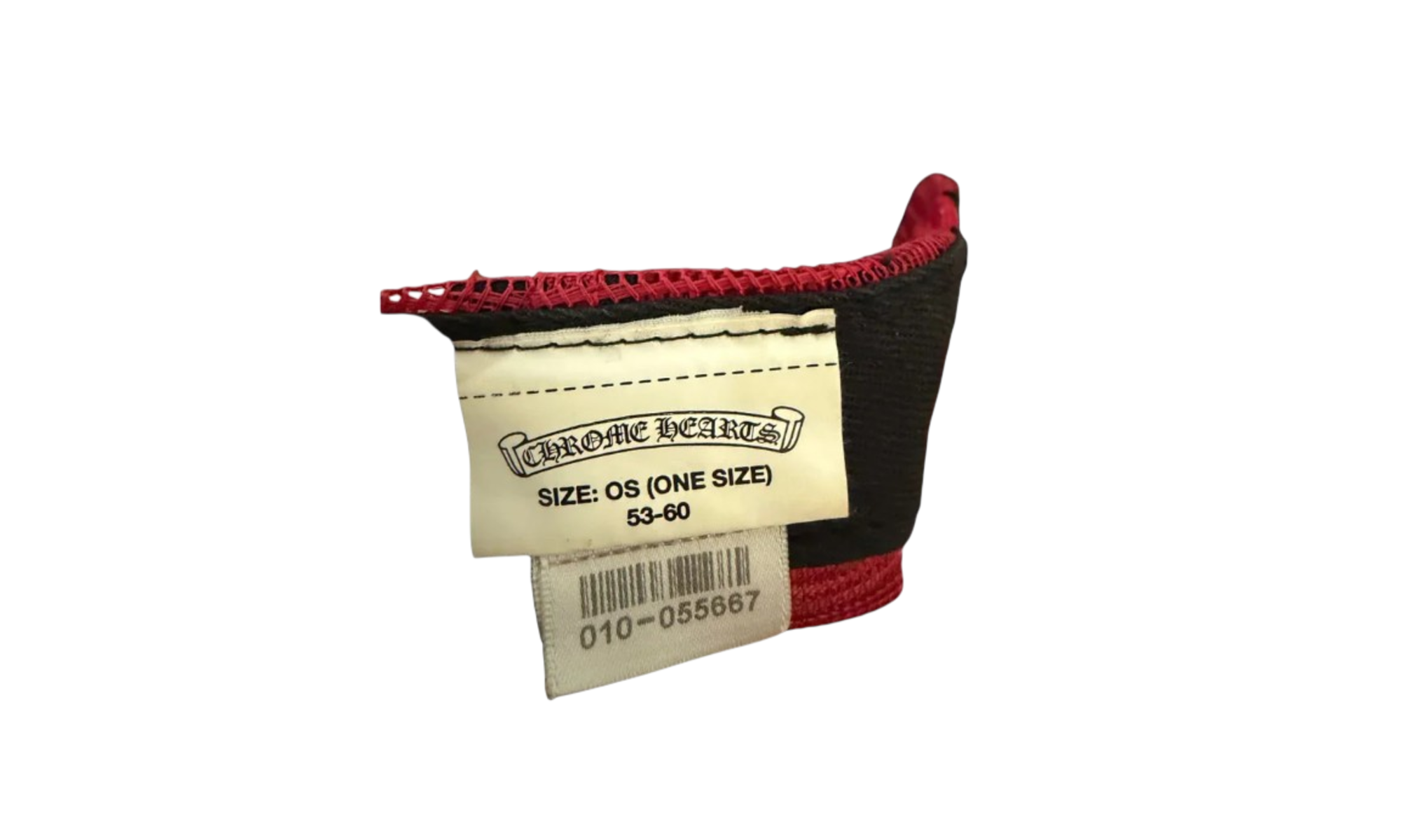 Chrome Hearts CH Hollywood Trucker Hat Red/White