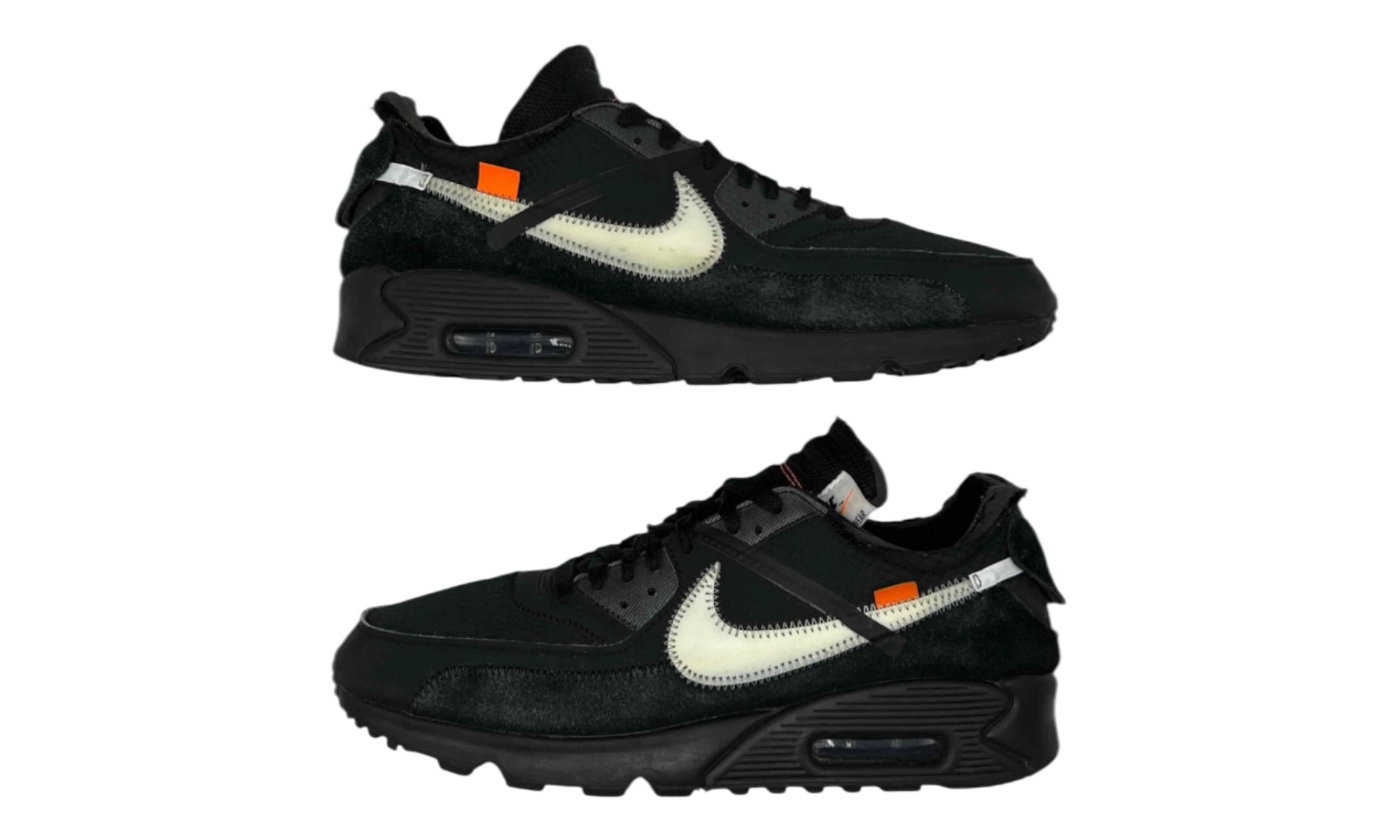 Nike Air Max 90 Off-White Black (PreOwned) (No Box)