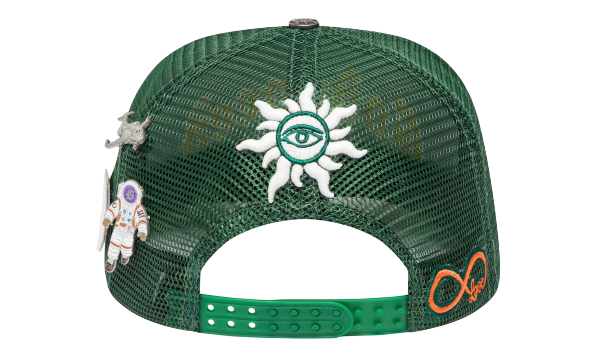Godspeed Forever Trucker Hat Green/Yellow