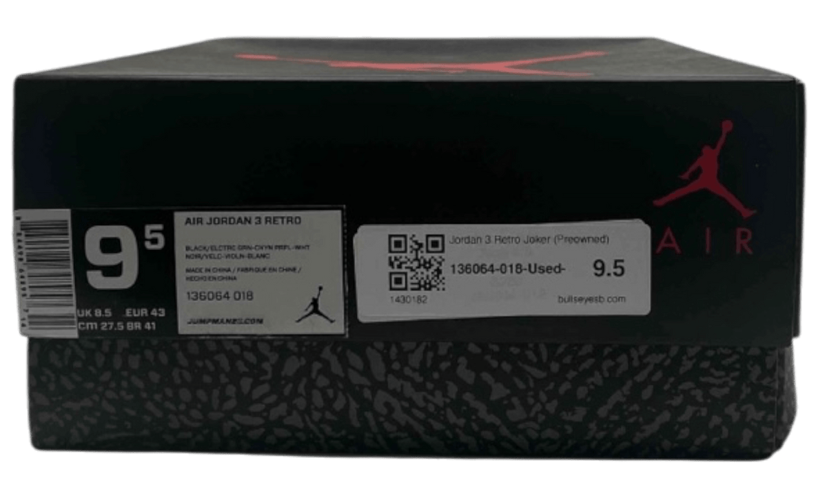 Jordan 3 Retro Joker (Preowned)