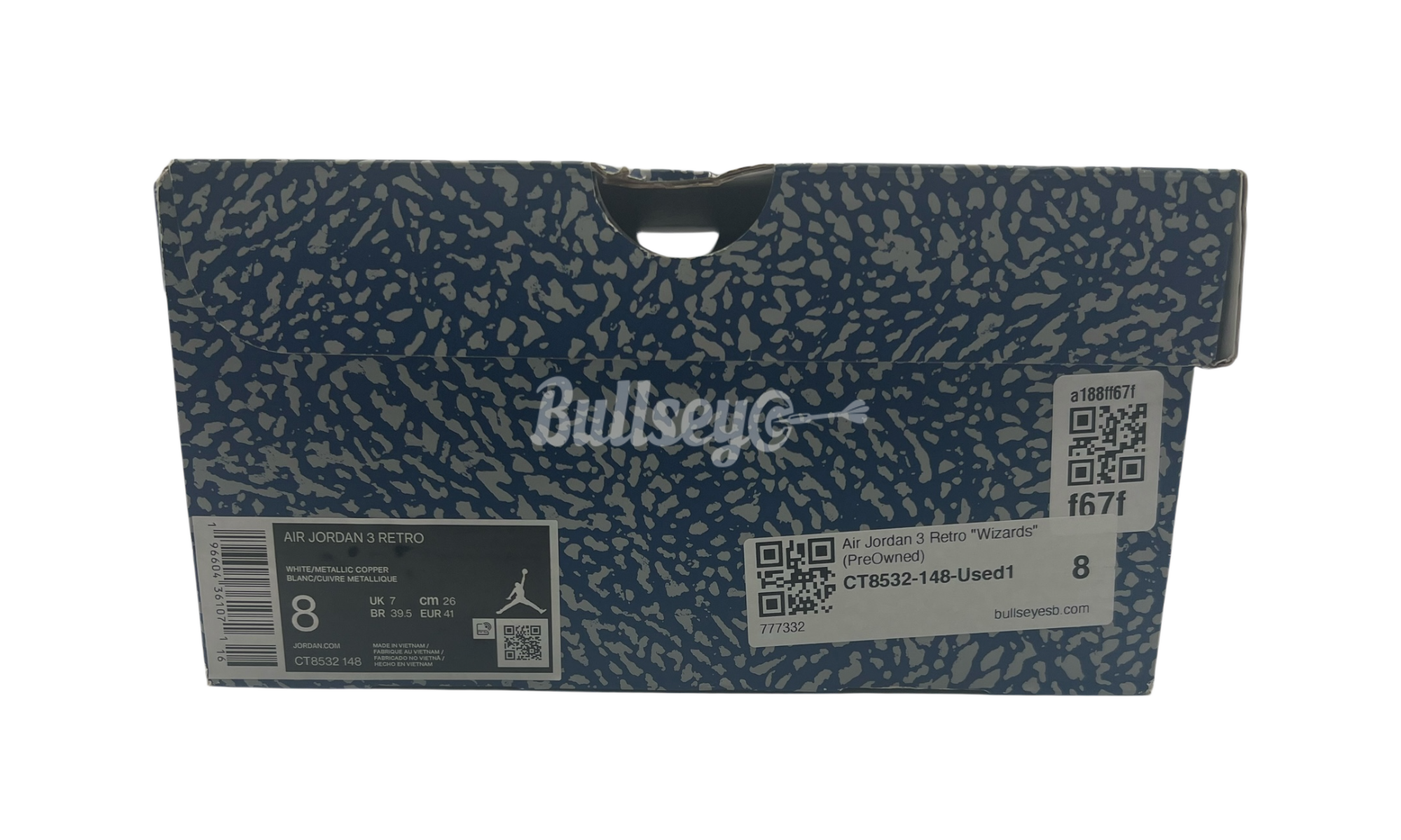 Air Jordan 3 Retro "Wizards" (PreOwned)