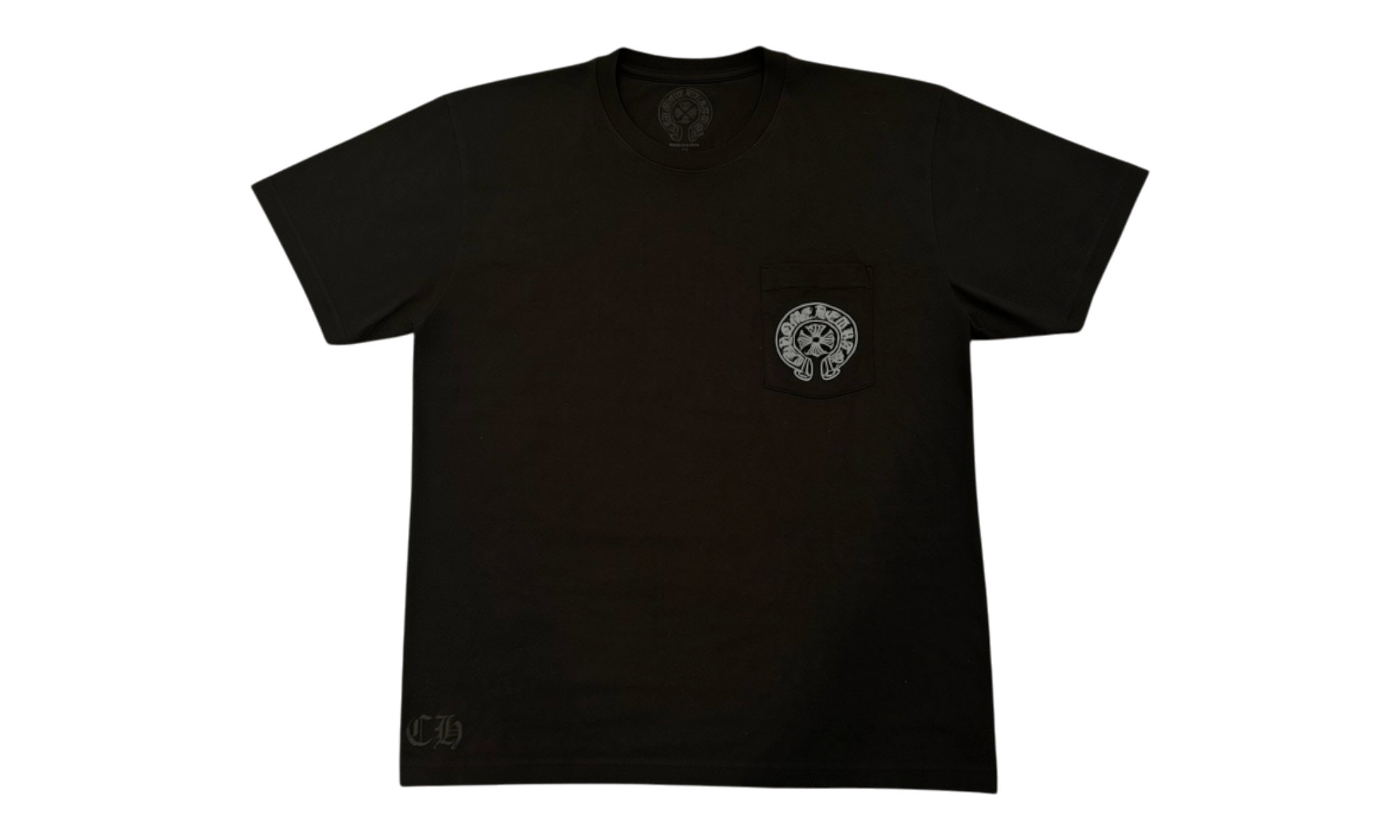 Chrome Hearts Hong Kong Horseshoe Pocket Tee Black