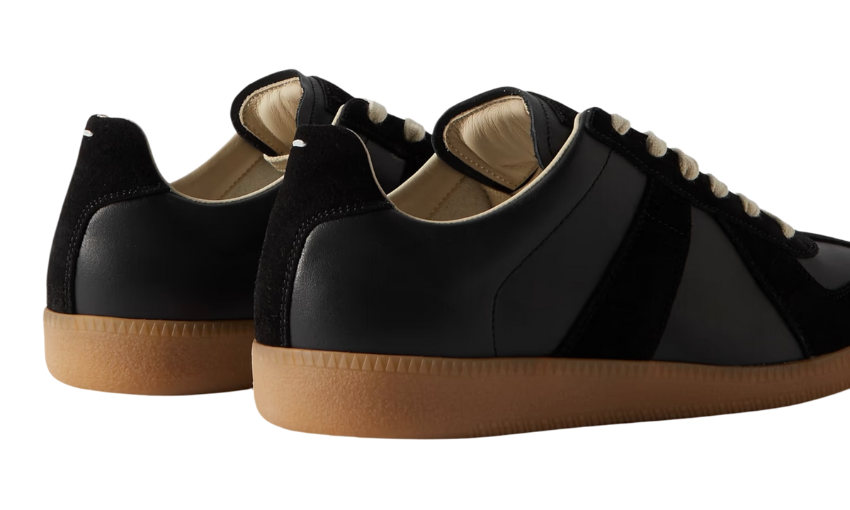 Maison Margiela German Army Trainer (GAT) Black Gum Sneaker