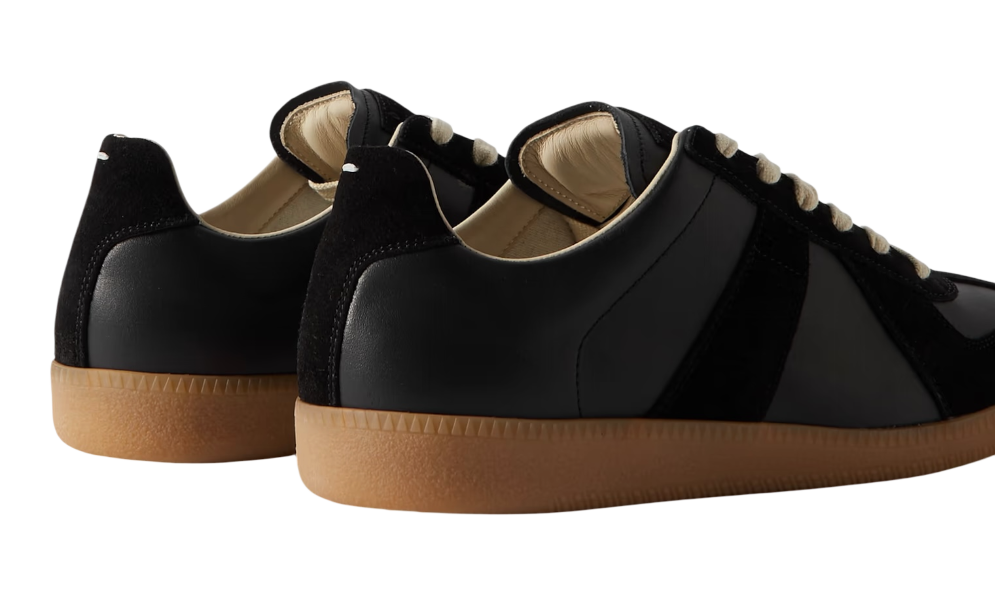 Maison Margiela German Army Trainer (GAT) Black Gum Sneaker