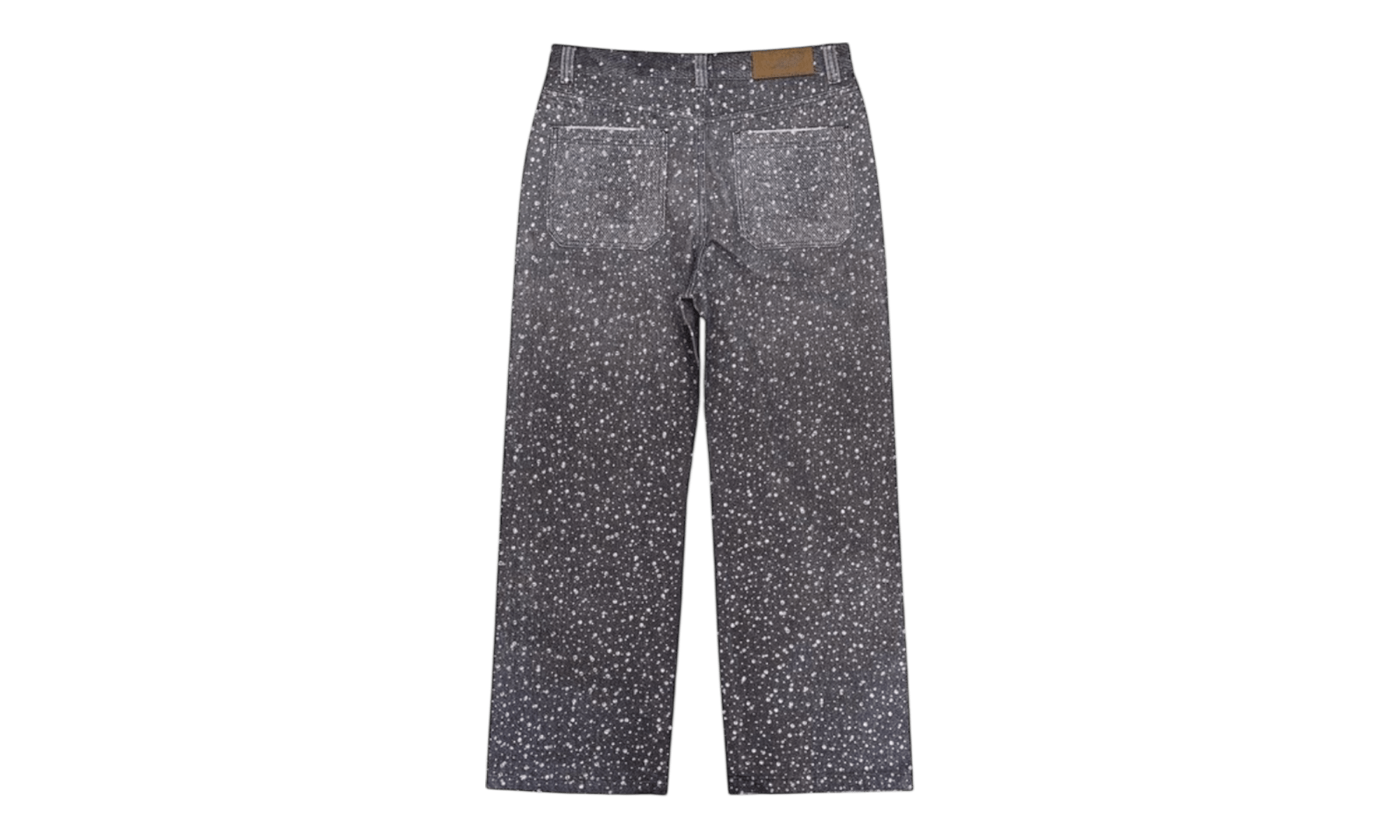 Birth Of Royal Child Washed Black Jeans