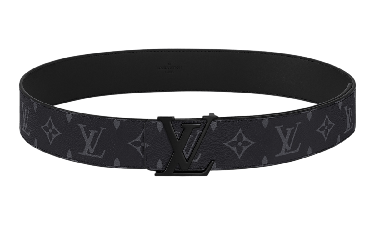 Louis Vuitton Initales 40mm Matte Black Belt