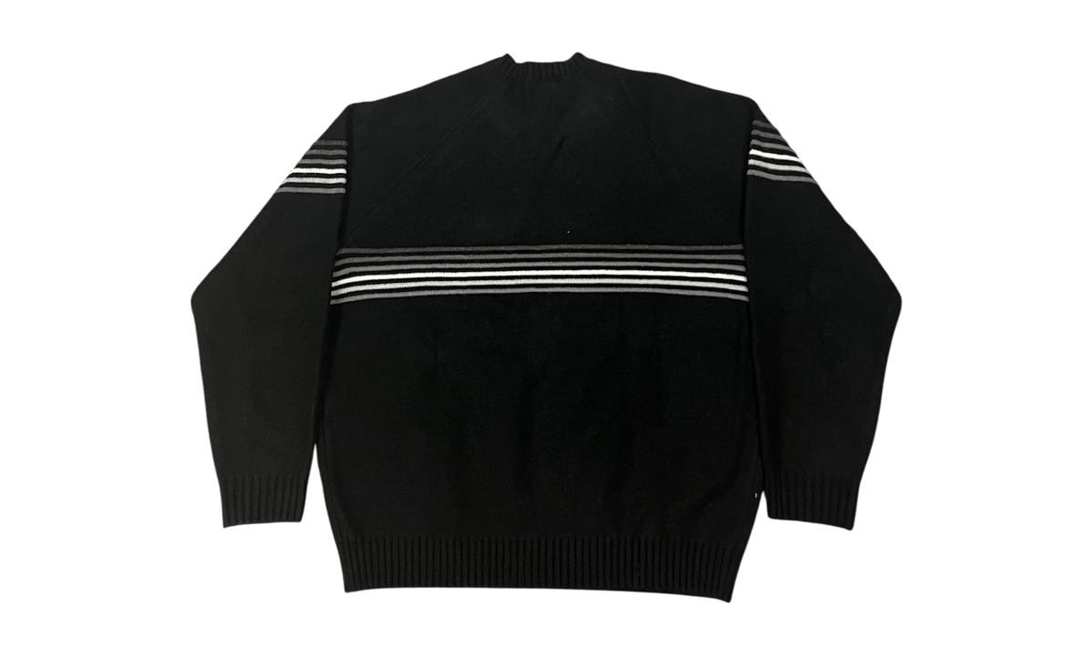 Supreme Raised Stripe Sweater Black (PreOwned)
