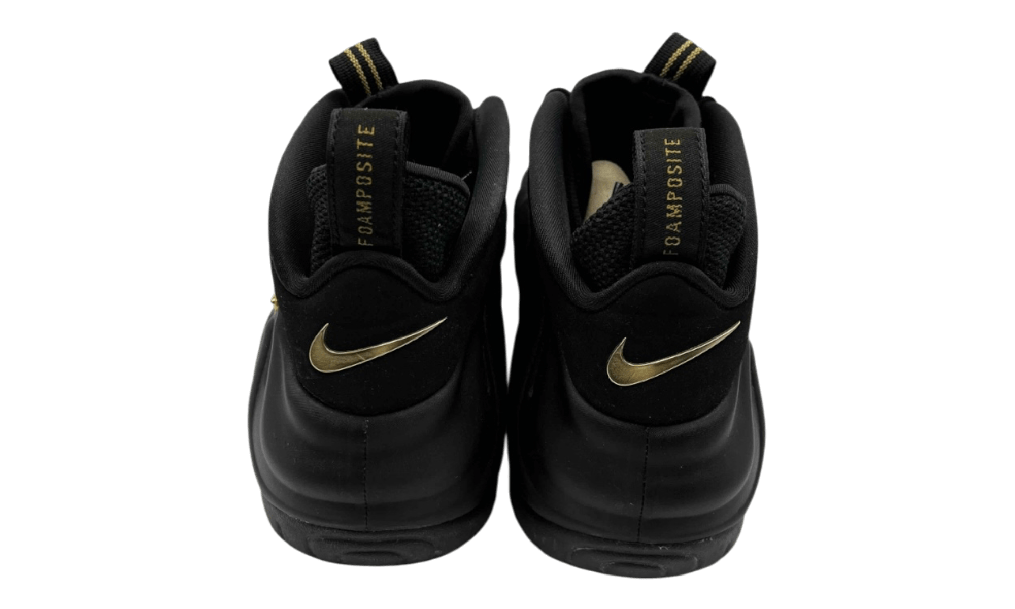 Nike Air Foamposite Pro Black Metallic Gold (Preowned)