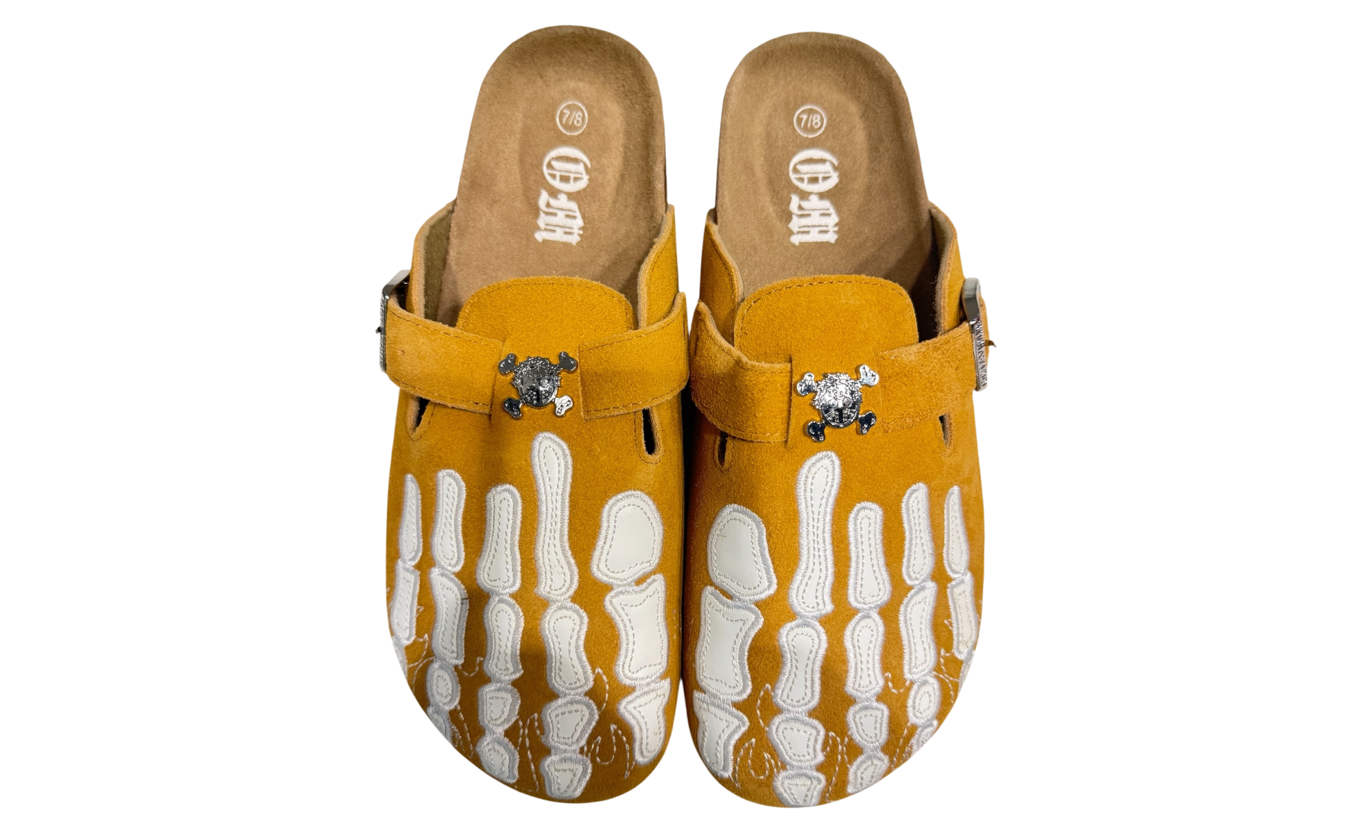 Octavious Marks Orange Lobsters Clogs
